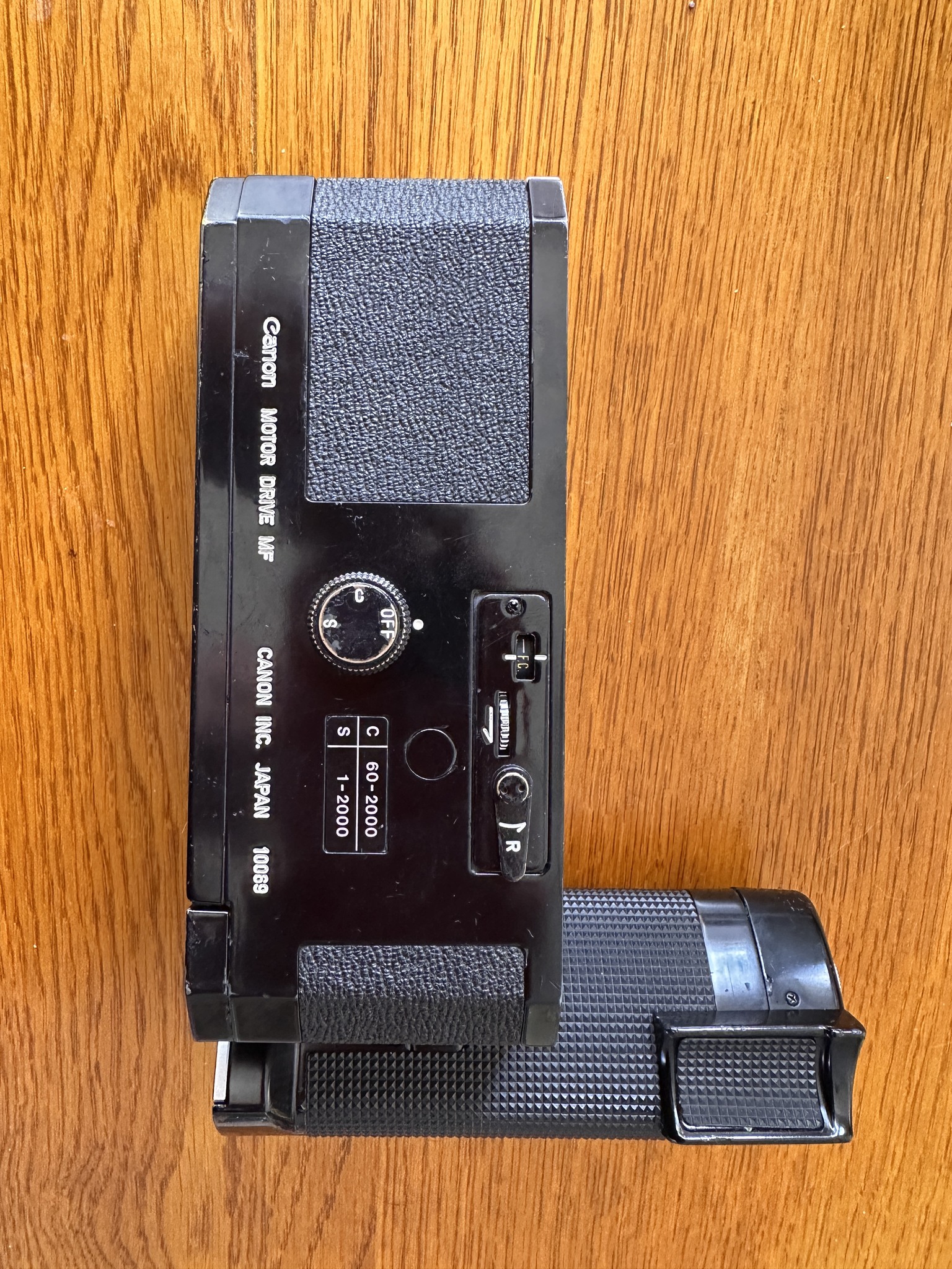 What are the variations in Canon motor drive MF models?