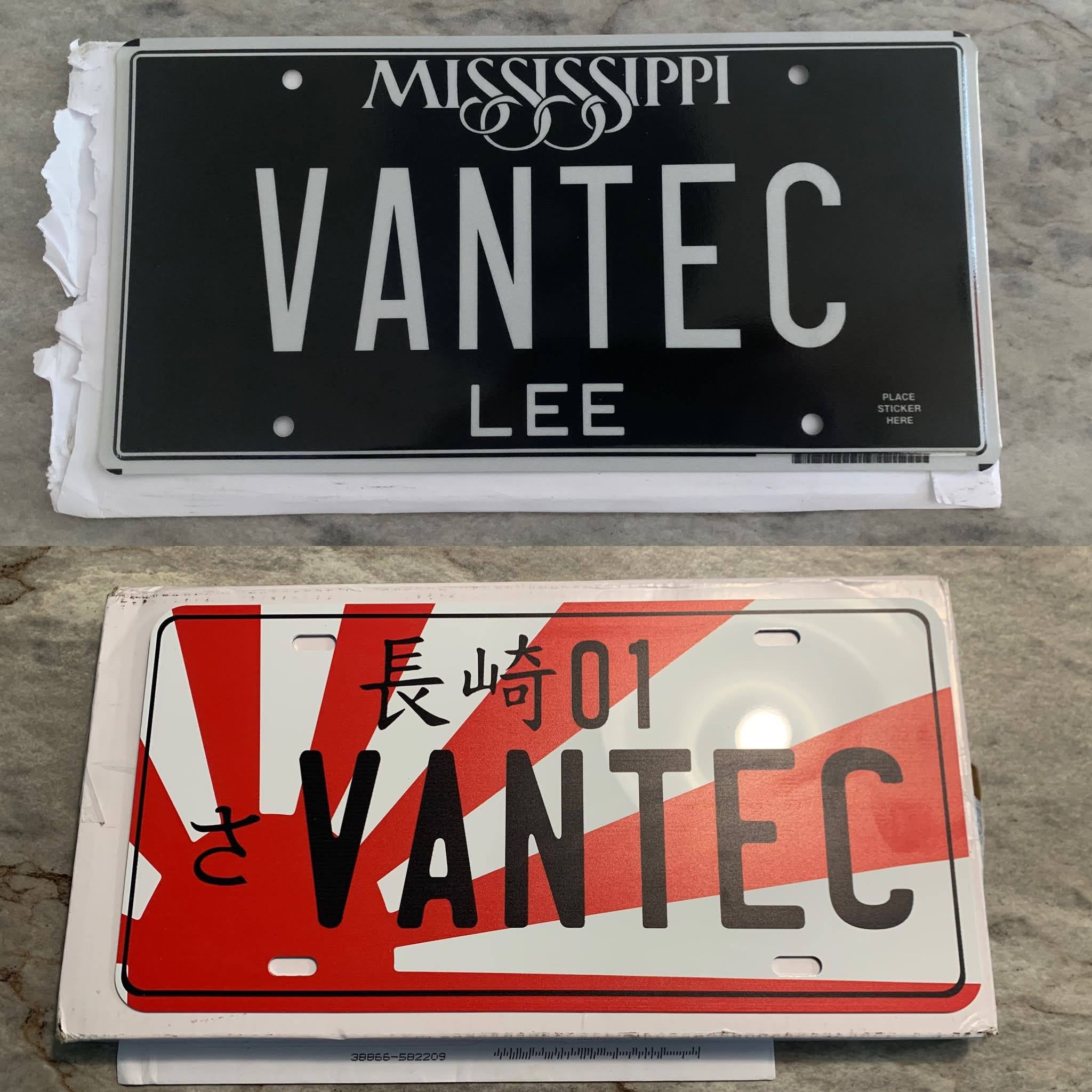 My personalised plates refer to my cultural identity as a Latina