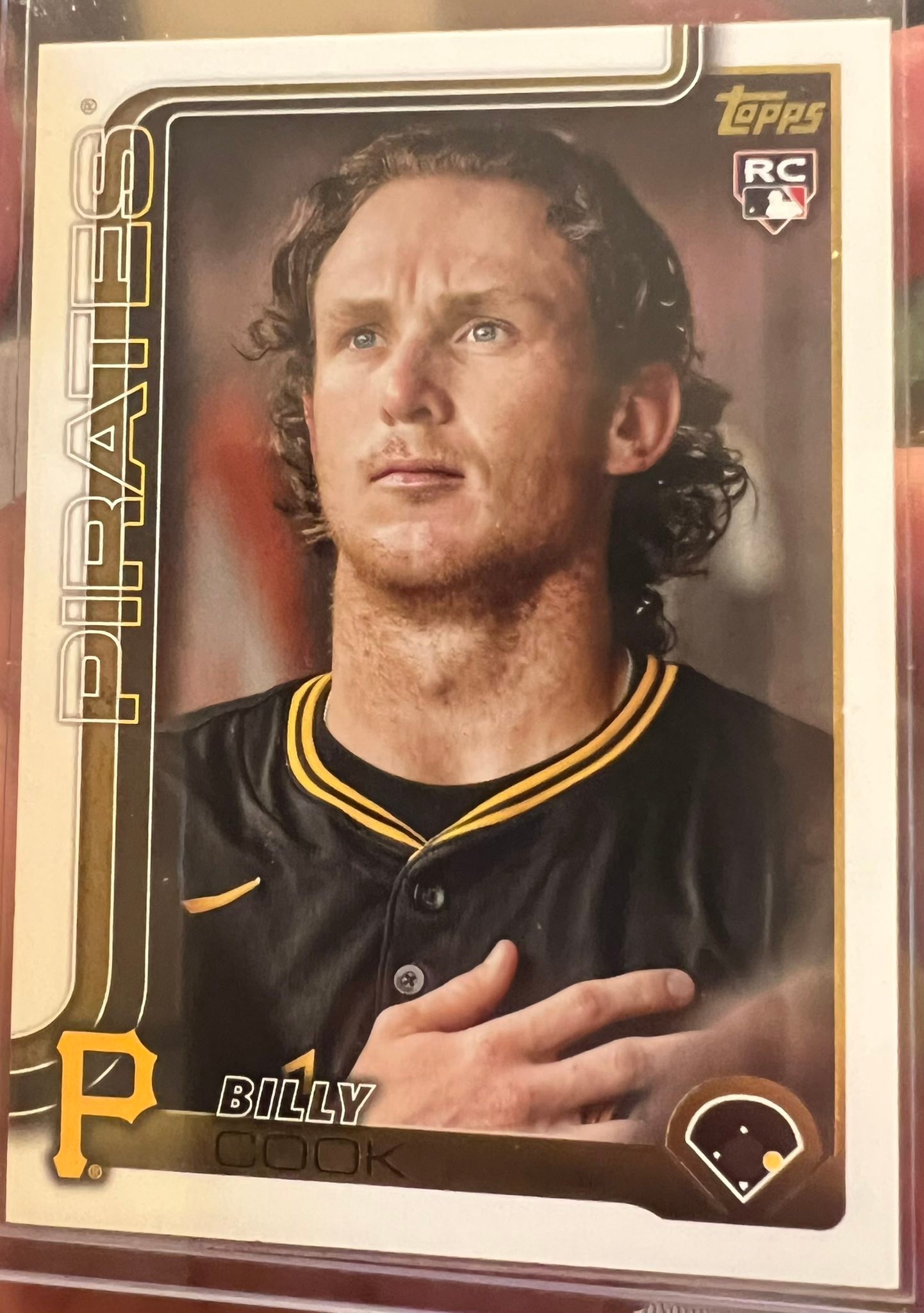 Pulled a golden mirror card from 2025 Topps Series 2