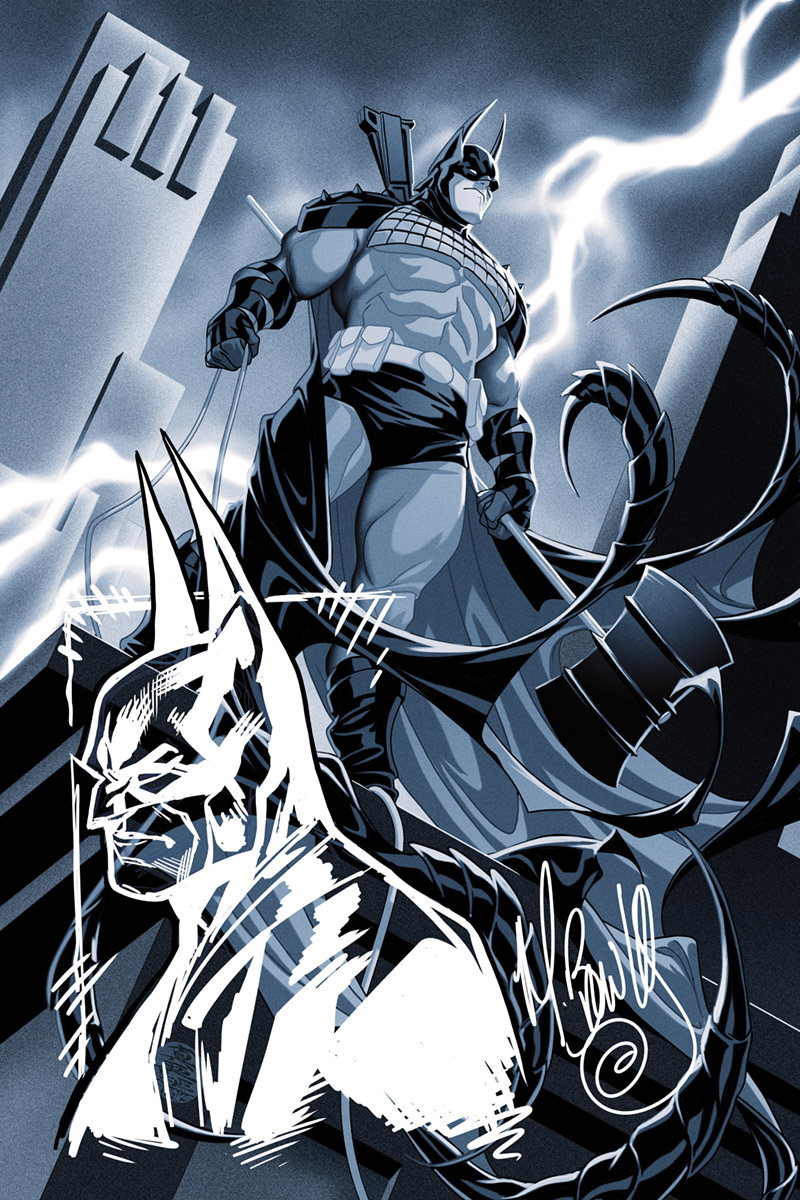 Artist Mark Brooks announced that one of his most celebrated