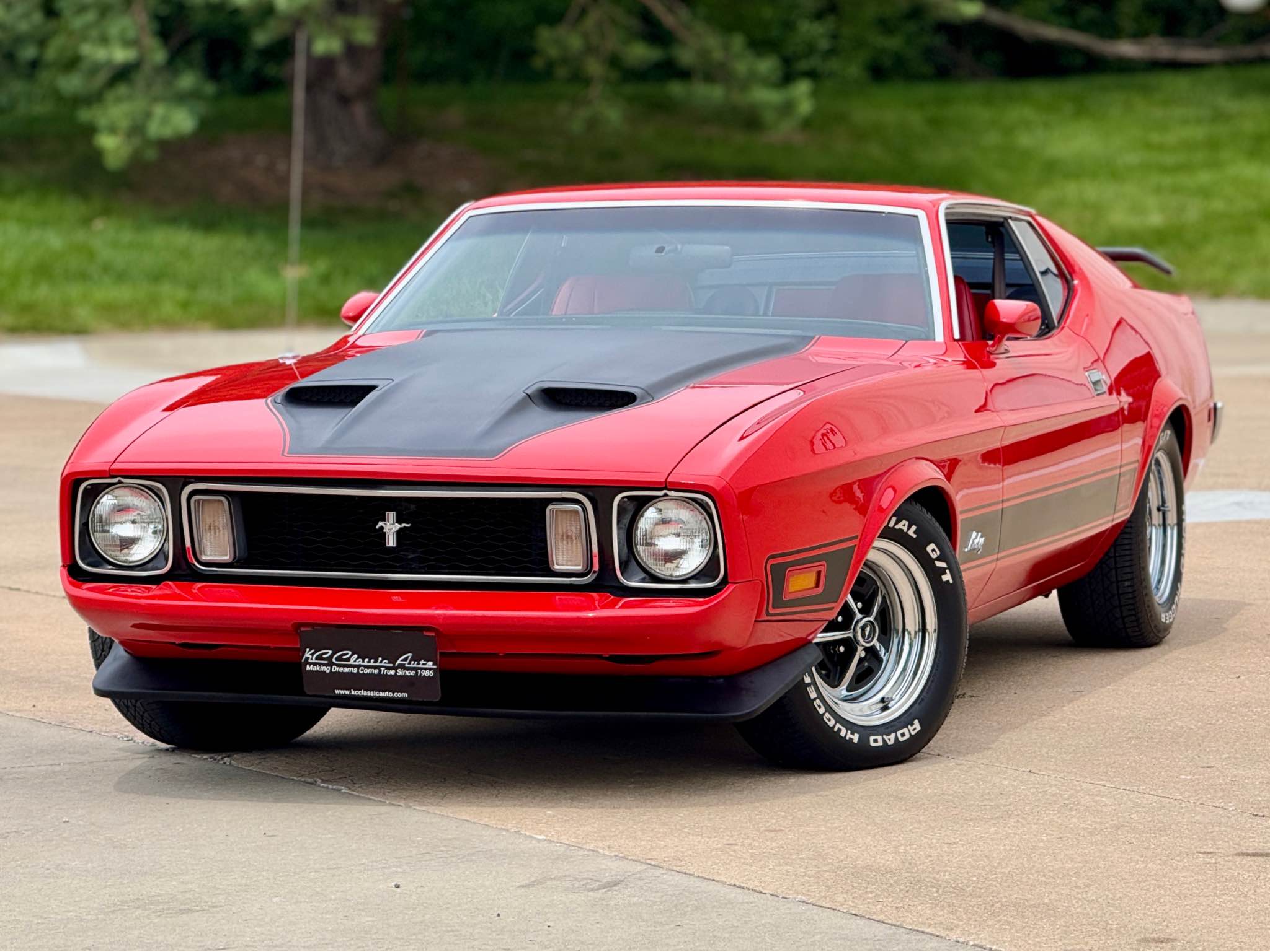 69 Mach 1 stripe | Maine Mustang