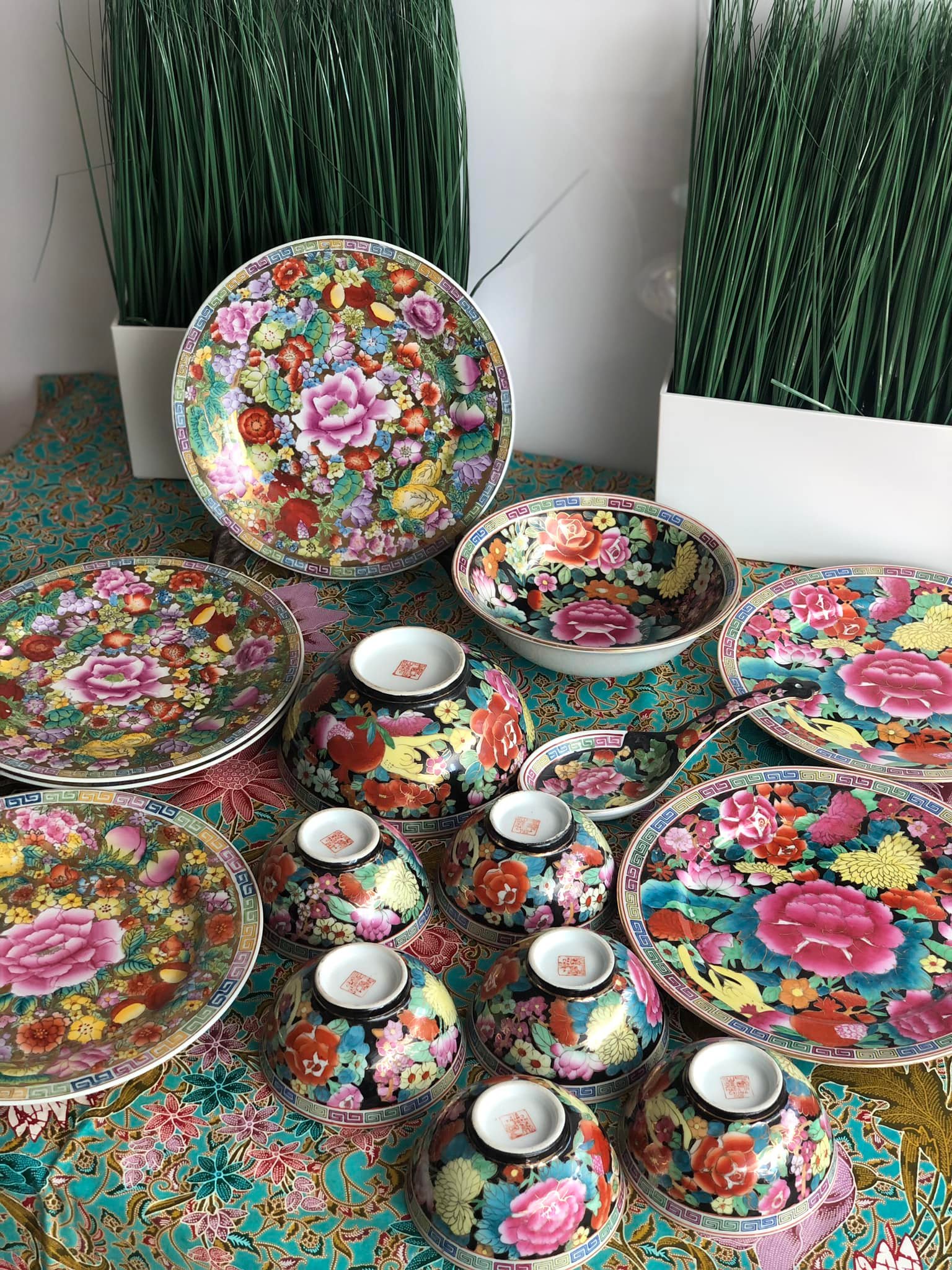 Rosenthal Classic Rose China Dinner Serving Set