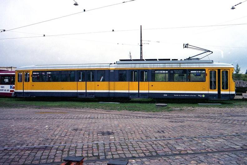 Duwag gt6 tram in Danish Tramway Museum