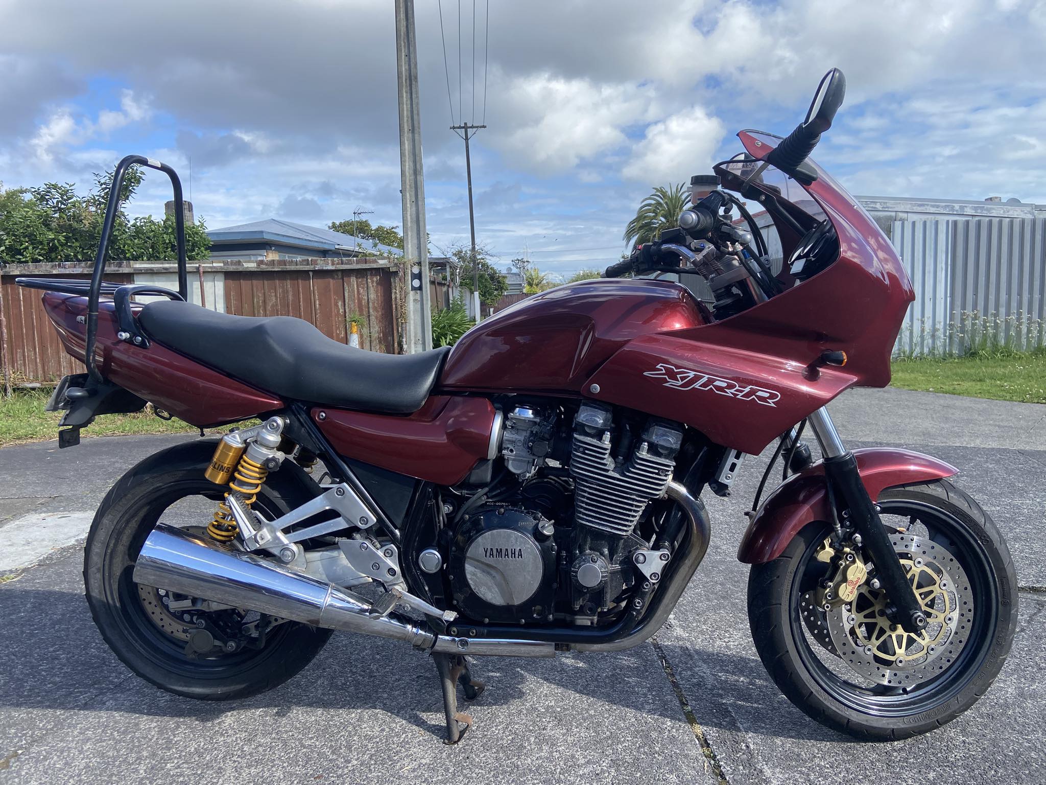 First bike, a 1998 Yamaha XJR1200