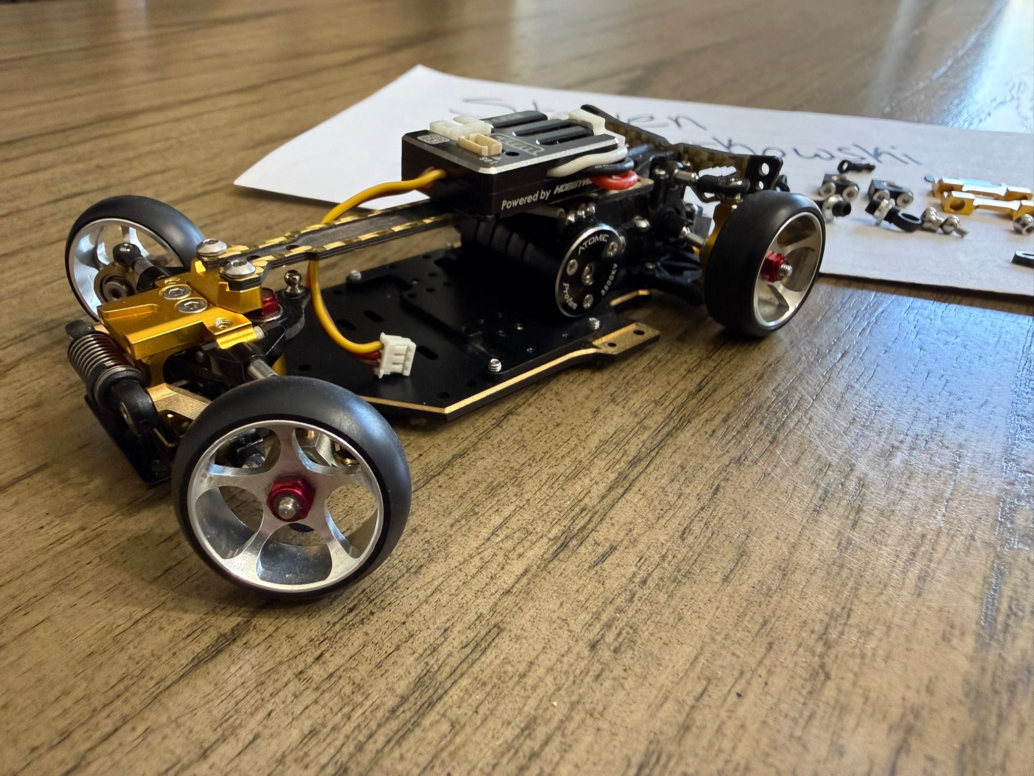 RC10 6.2D kit with R1 17.5 motor and more
