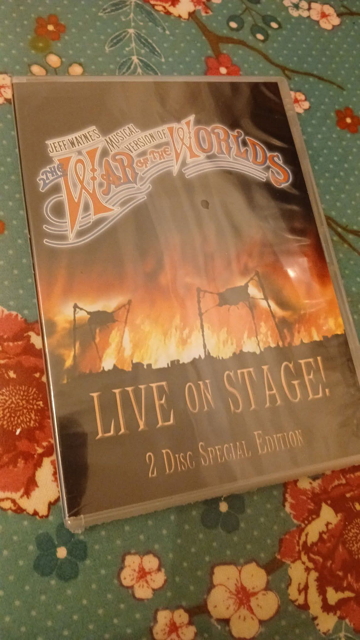 Jeff Wayne's War of the Worlds stage show on DVD