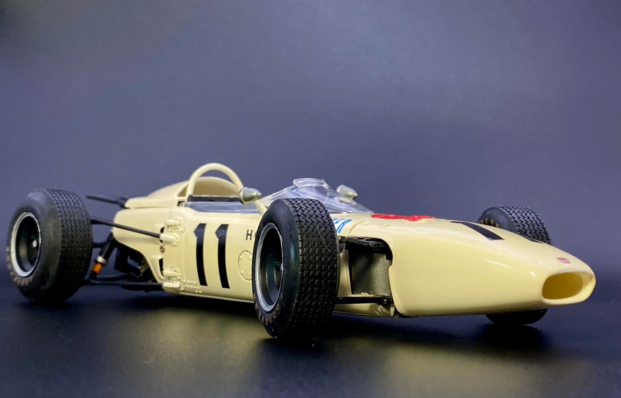 Tamiya Honda RA272 model car kit review