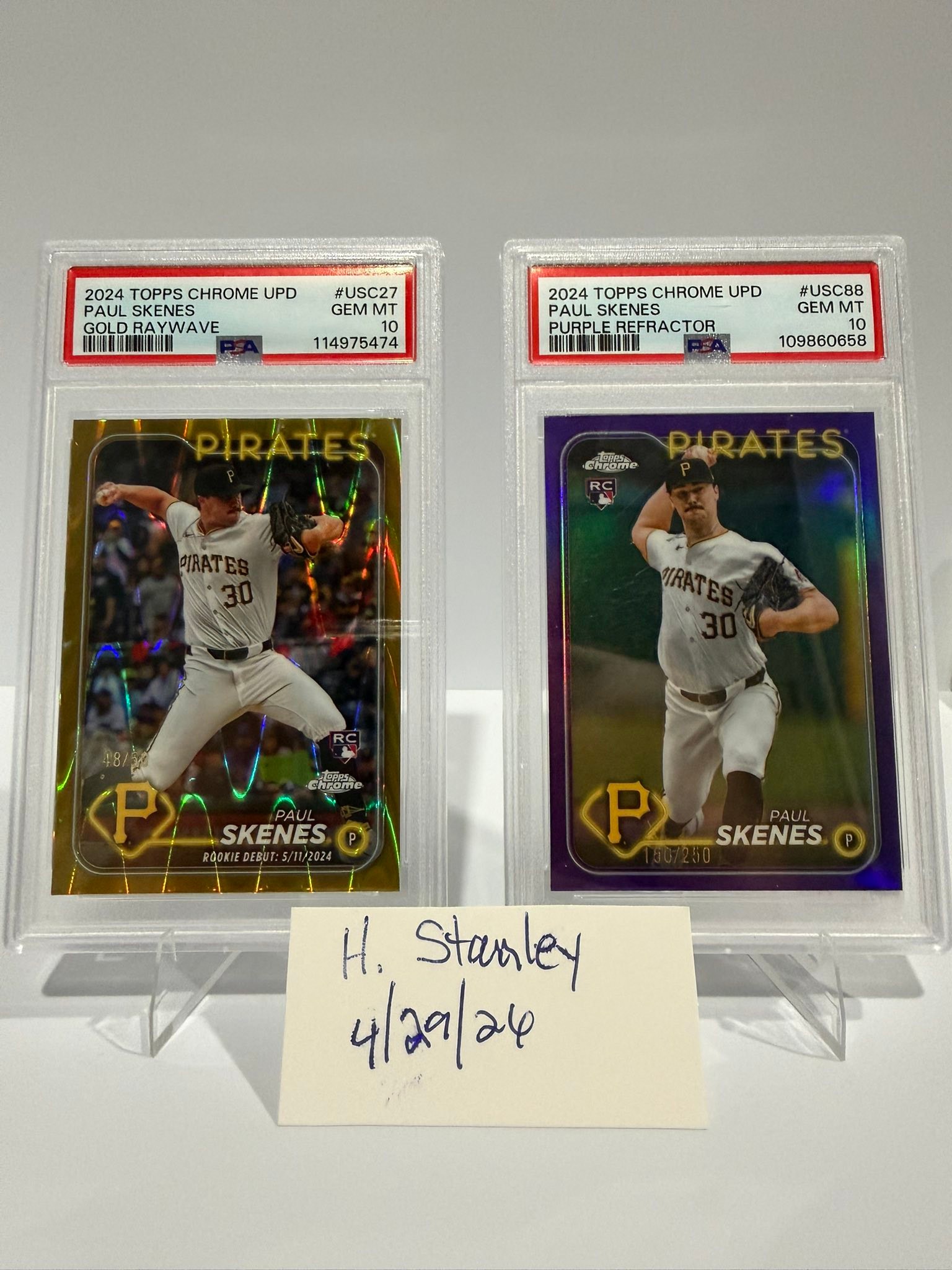Selling 2025 prizm bo nix manga psa 10