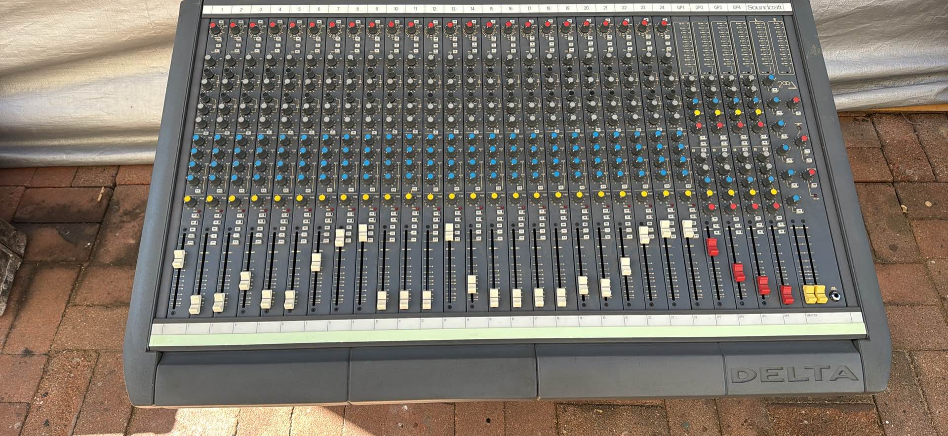 Soundcraft Delta Console for Sale with Power Supply