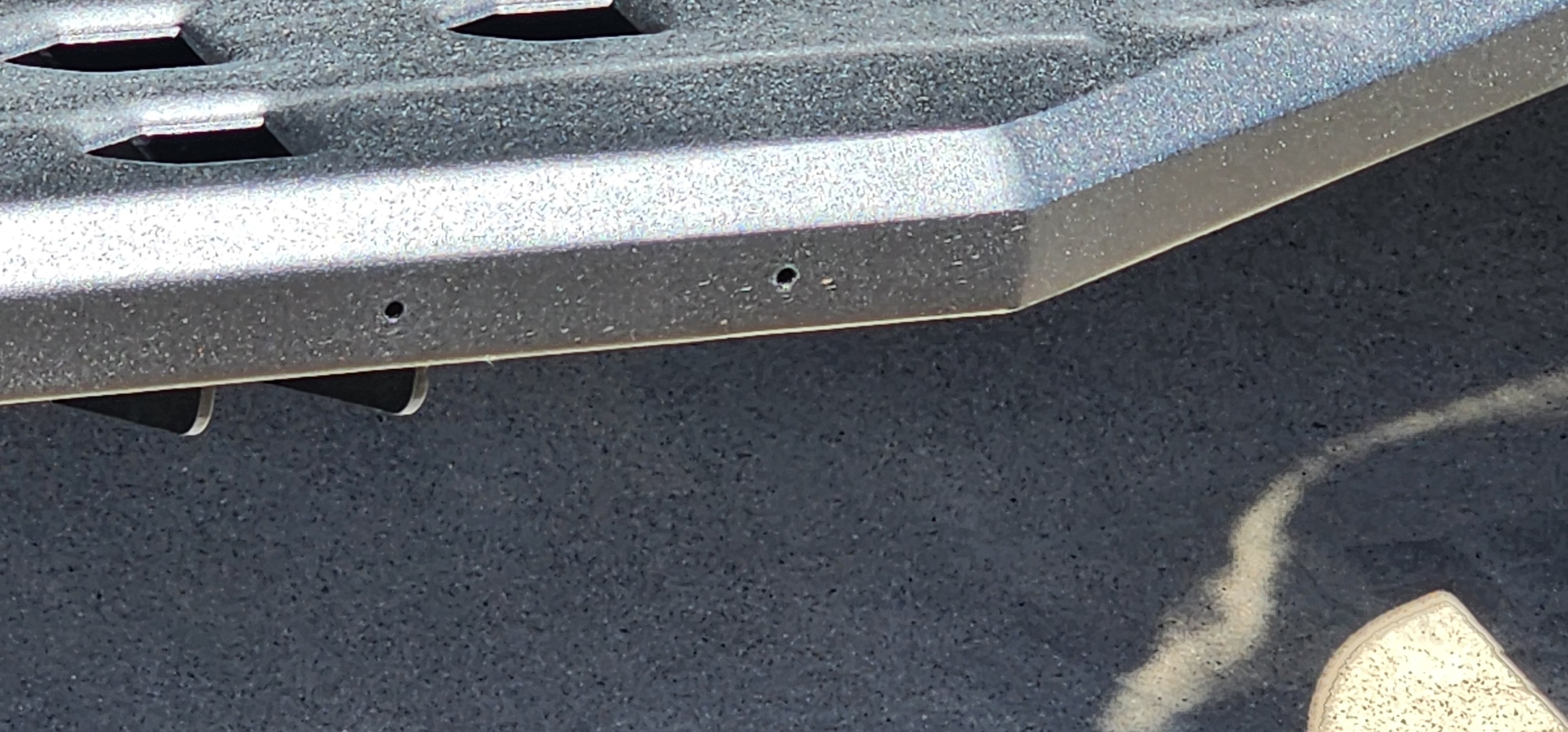How to remove name plates from RB-20 Running Boards?