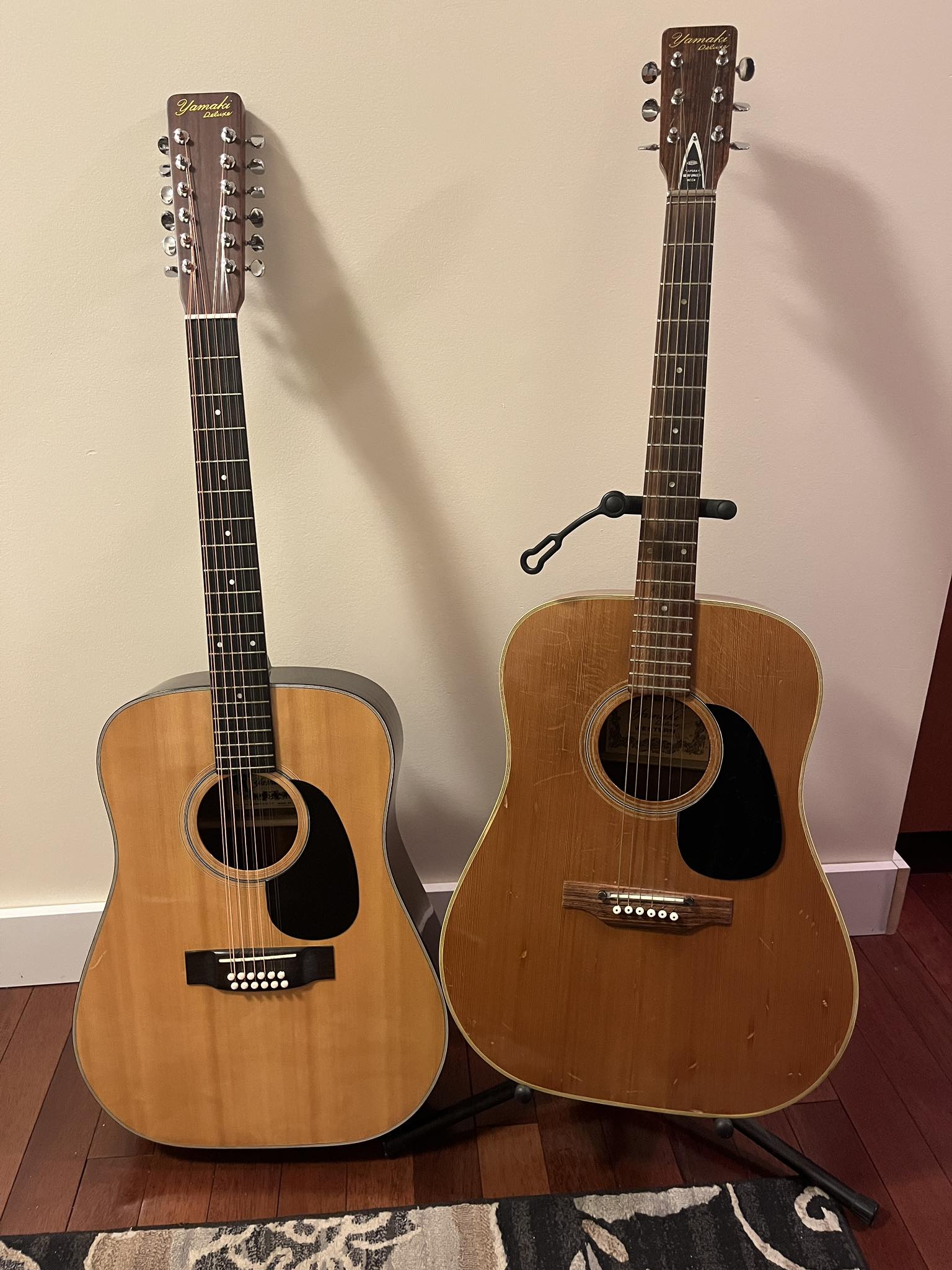 Yamaki acoustic guitars from '71 and '74