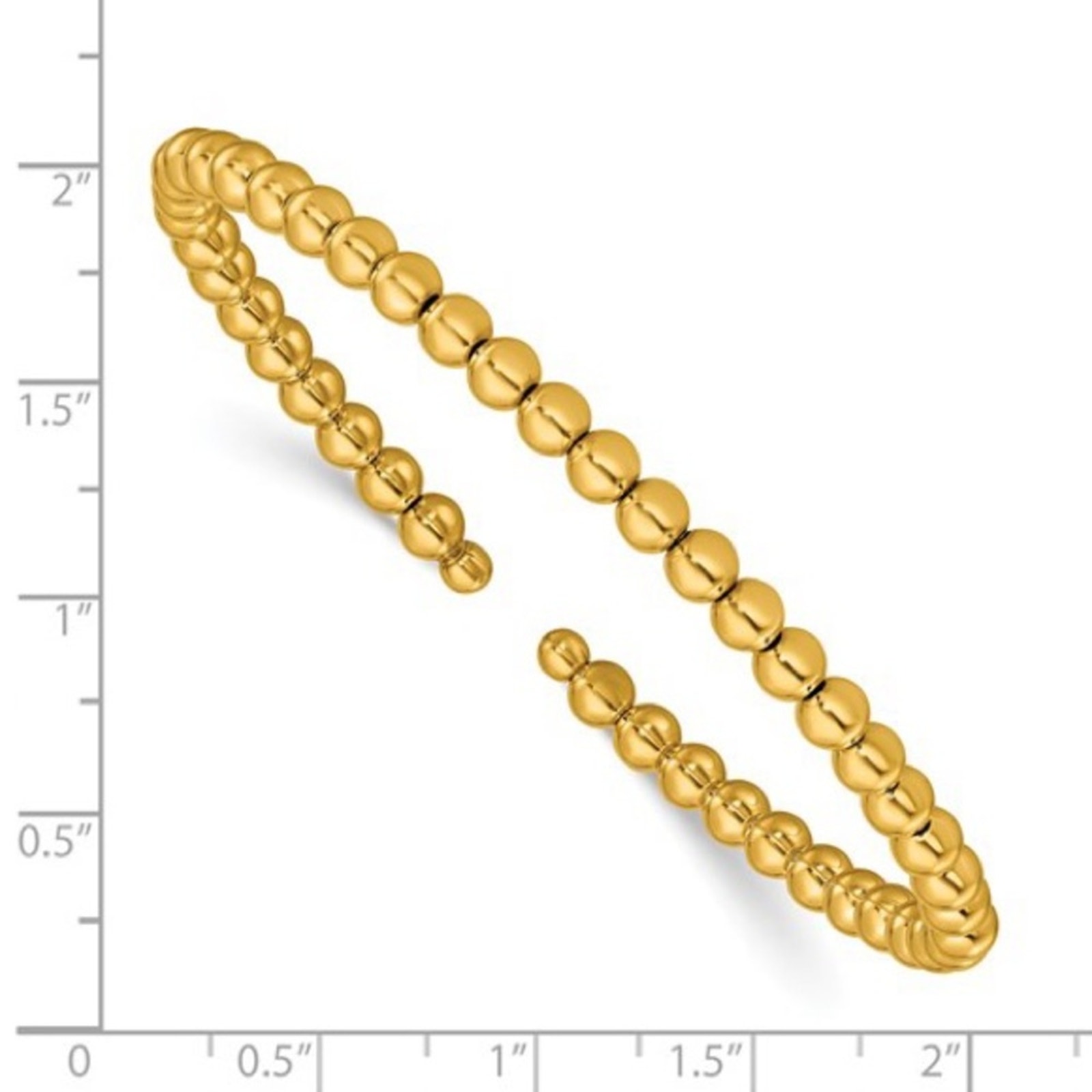 K18 Yellow Gold Paperclip Row Diamond Bracelet in Stock