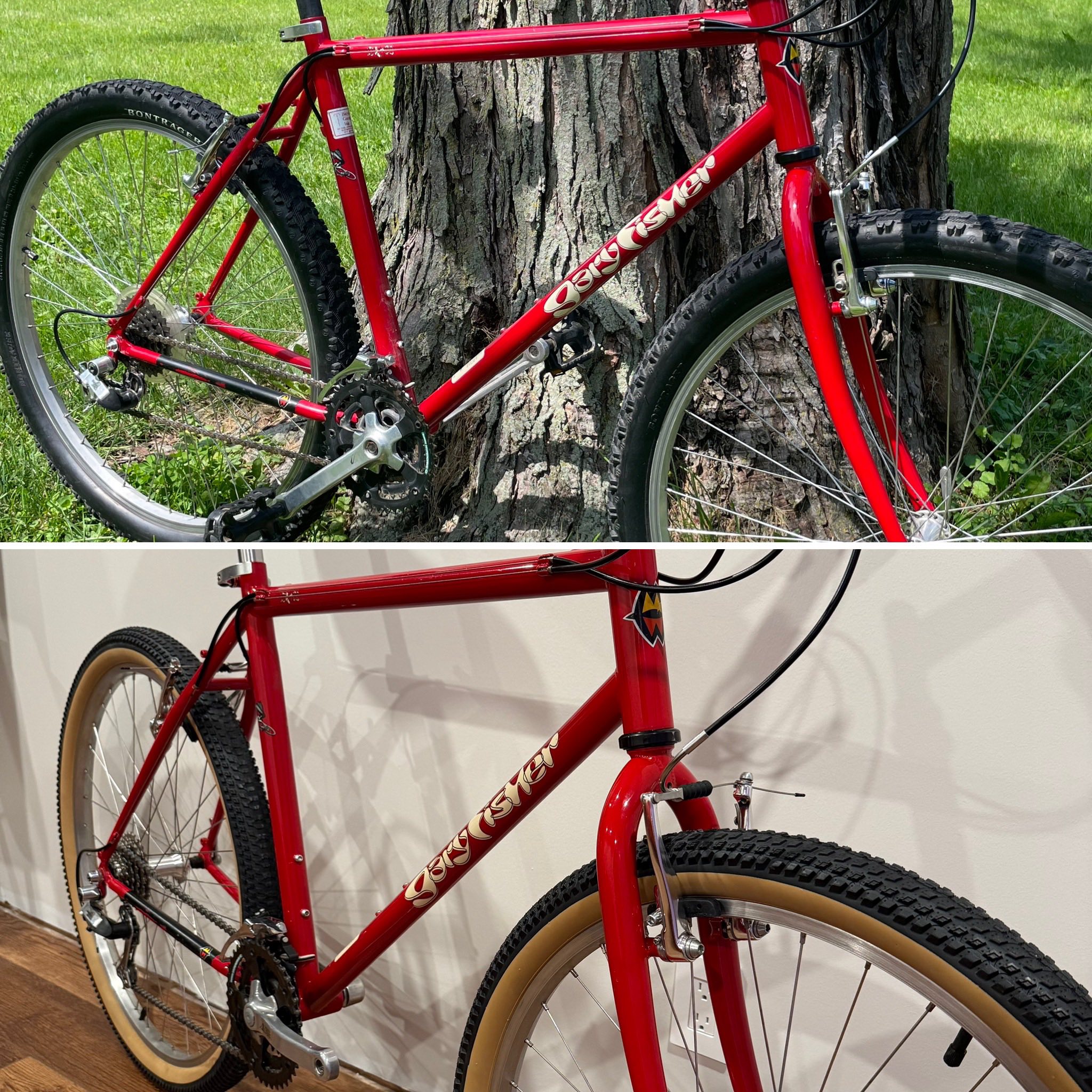 Restored 1998 Fisher Wahoo mountain bike