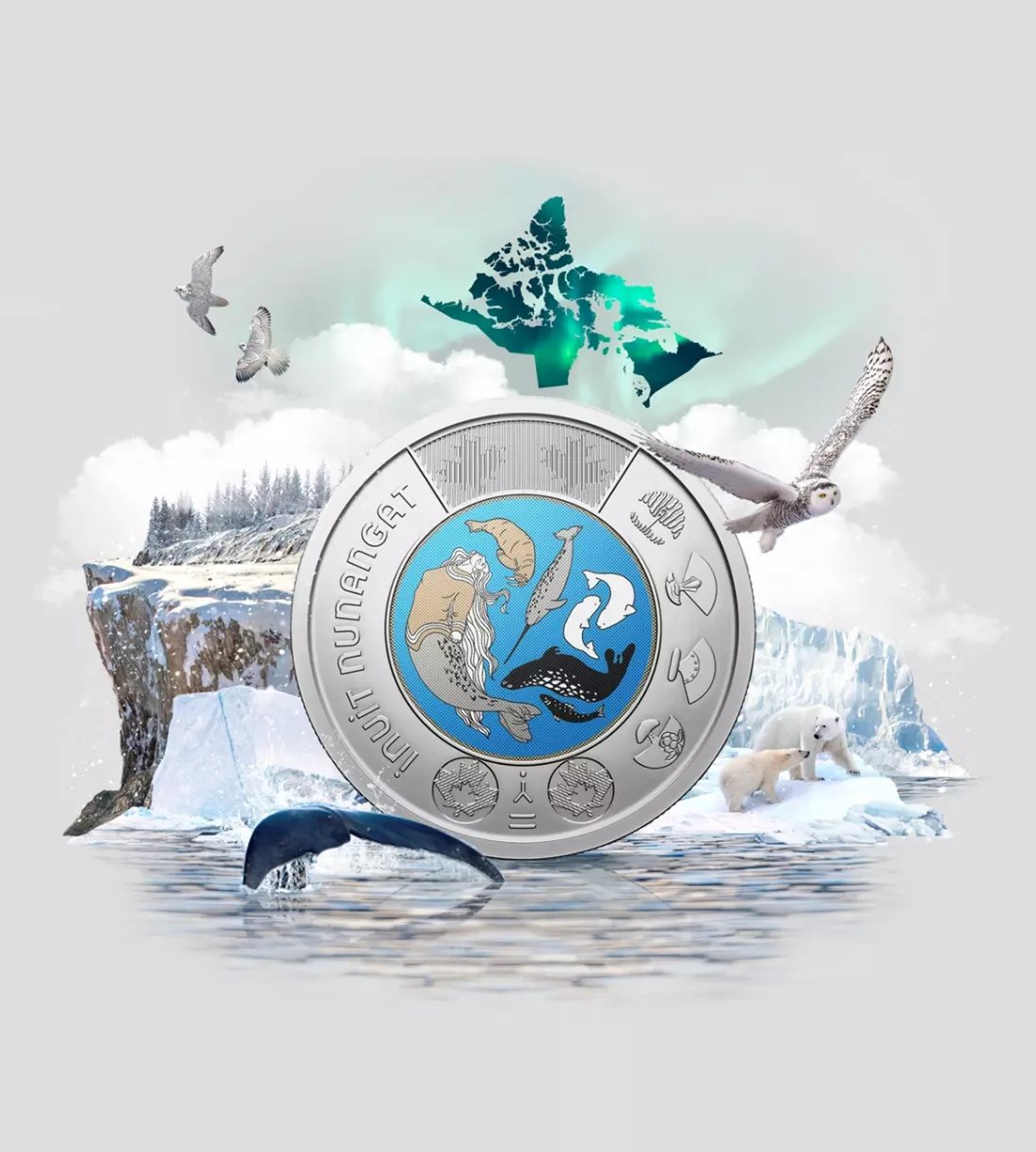 The Royal Canadian Mint unveiled its new Inuit Nunangat $2 coin at