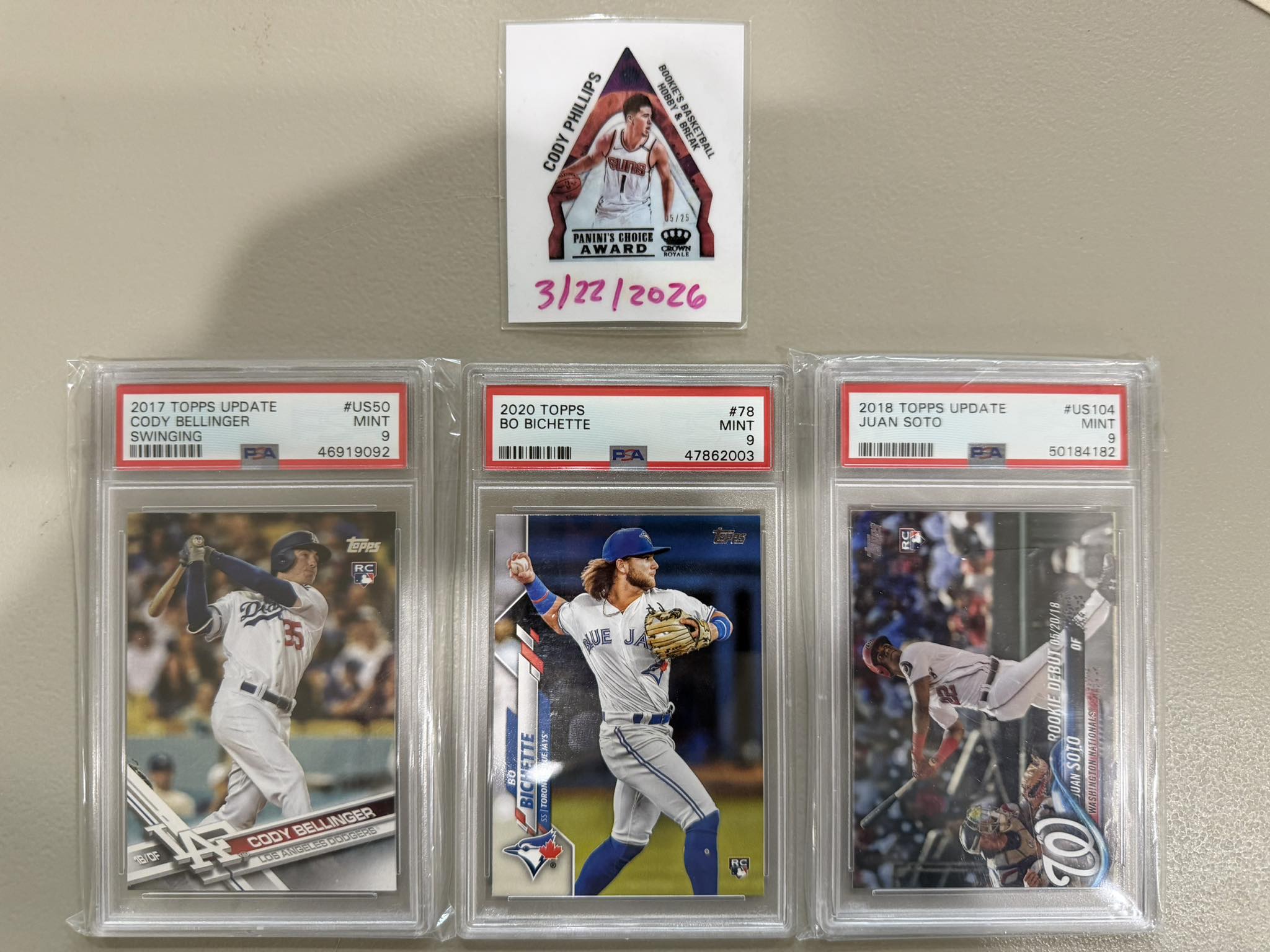 Baseball Rookie PSA 9 Lot