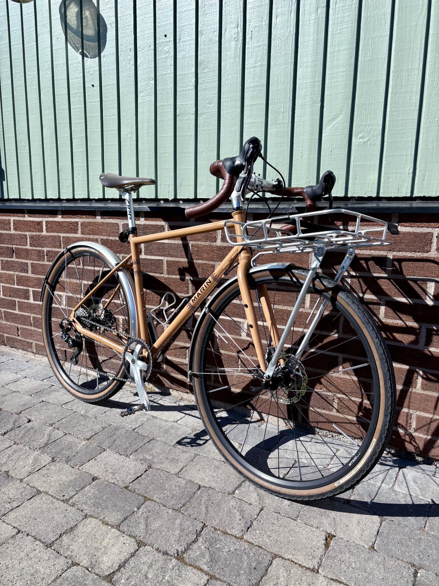 My daily driver: 2020 Marin Steel Frame model Nicasio RC Nexus 8 
