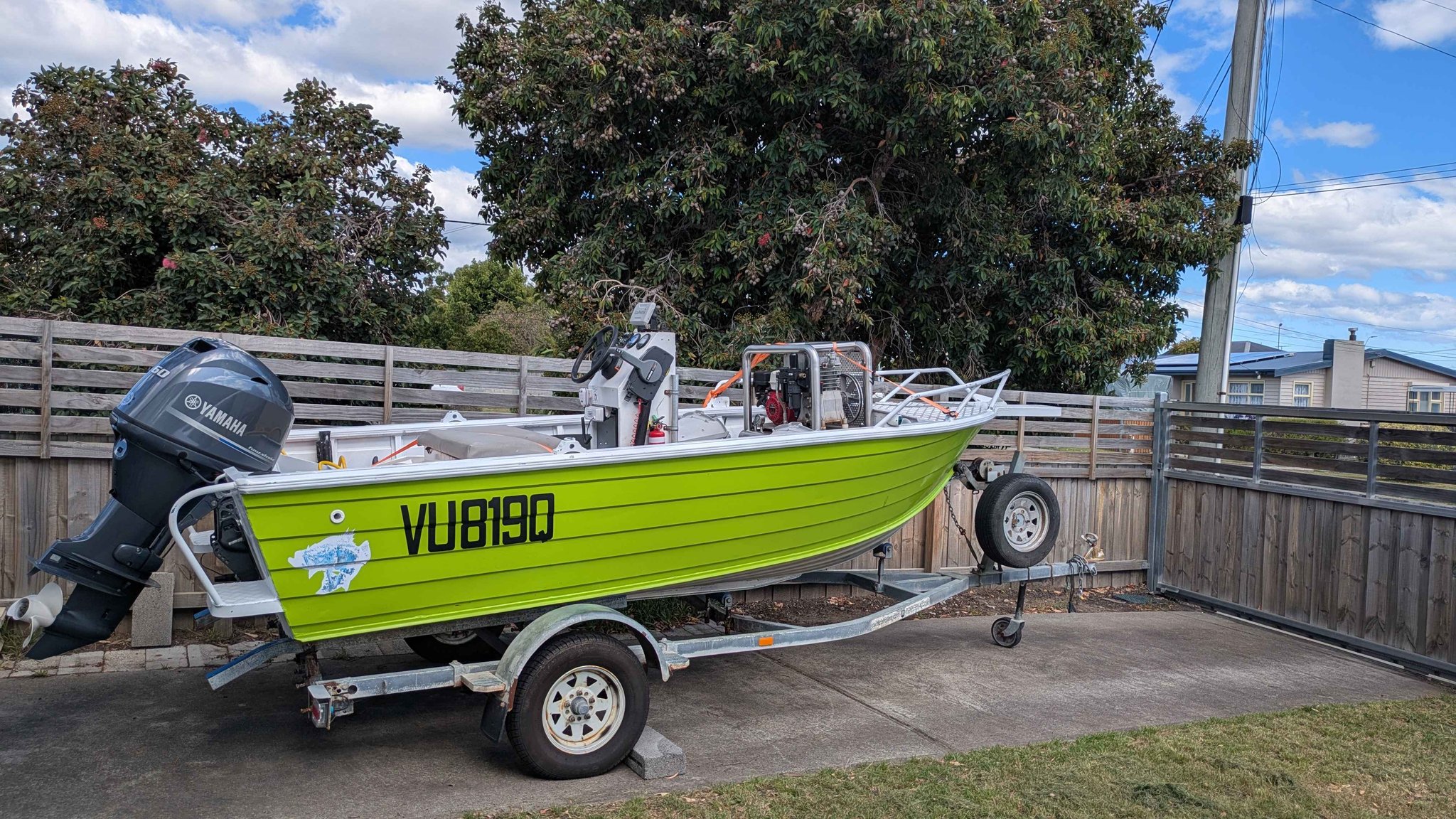 2022 Bermuda green centre console 4.3m tinnie - Boats - Howrah ...