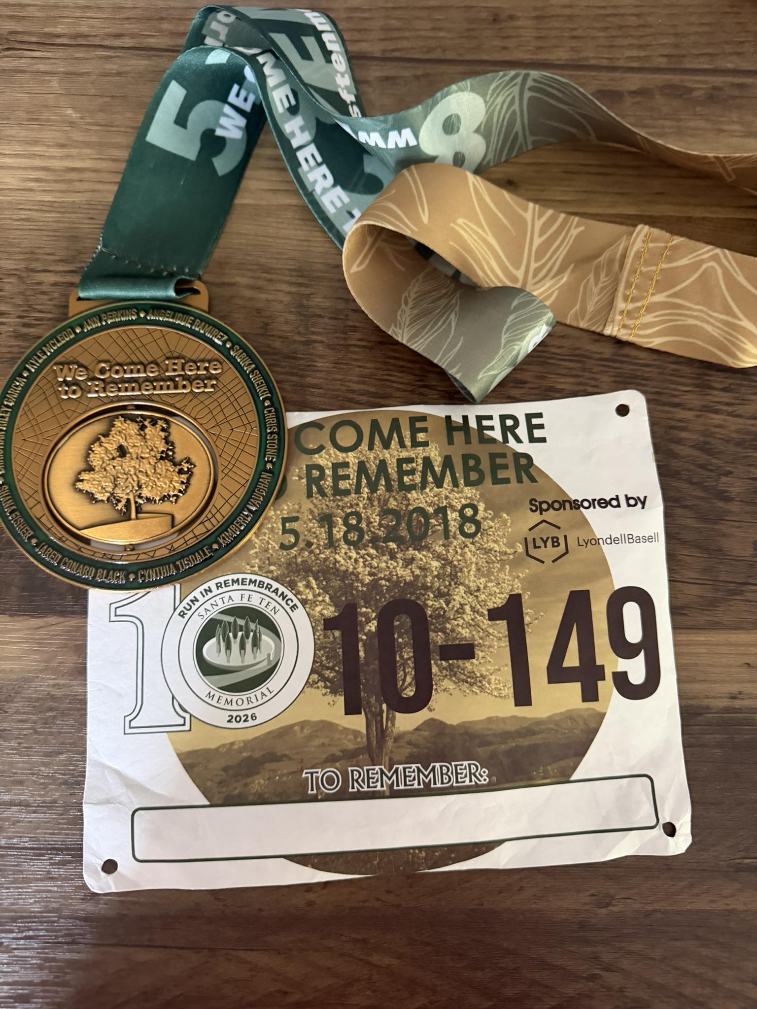 Santa Fe strong at Remembrance Run