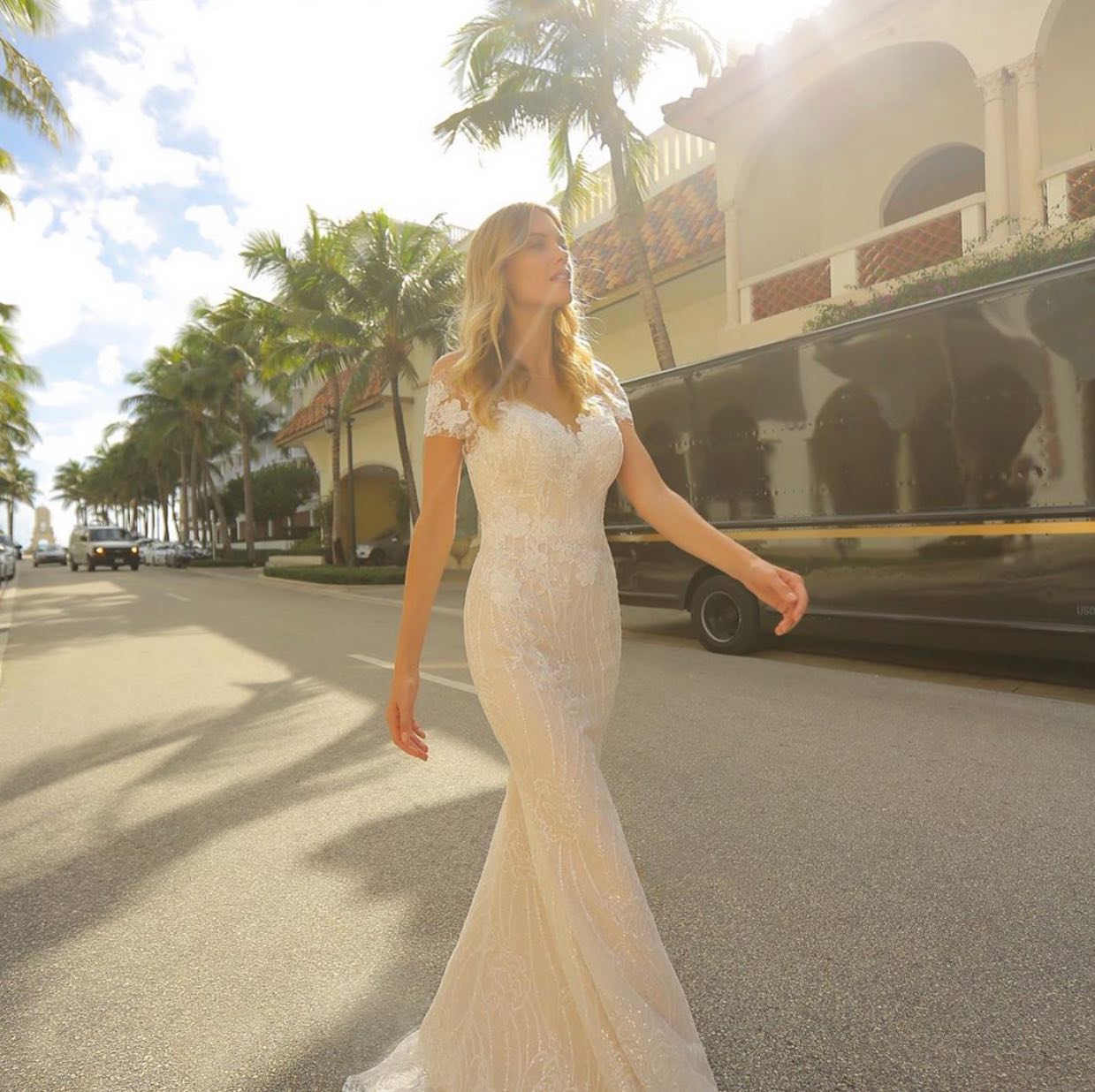 So much love for #Autumn ✨ The perfect dress for an intimate wedding with your closest friends and family. ❤️ @ Palm Beach, Florida