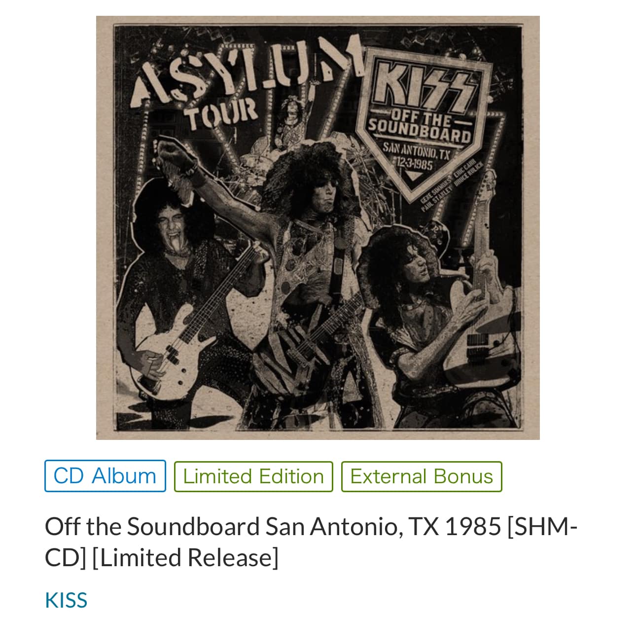Are you enjoying the Off the Soundboard Asylum Tour 1985 San
