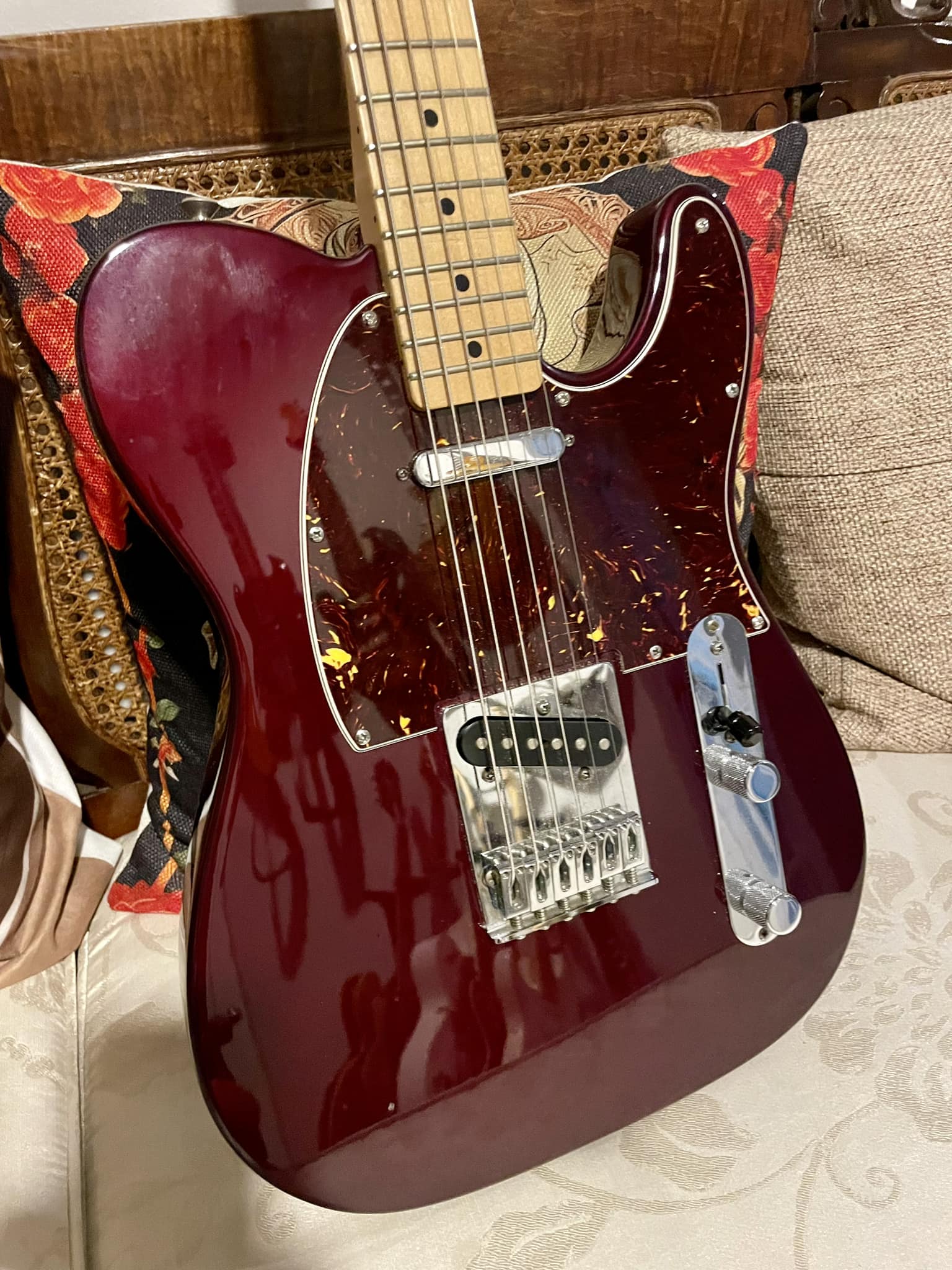 El Dorado hand-engraved Tele parts sets are back in stock, and