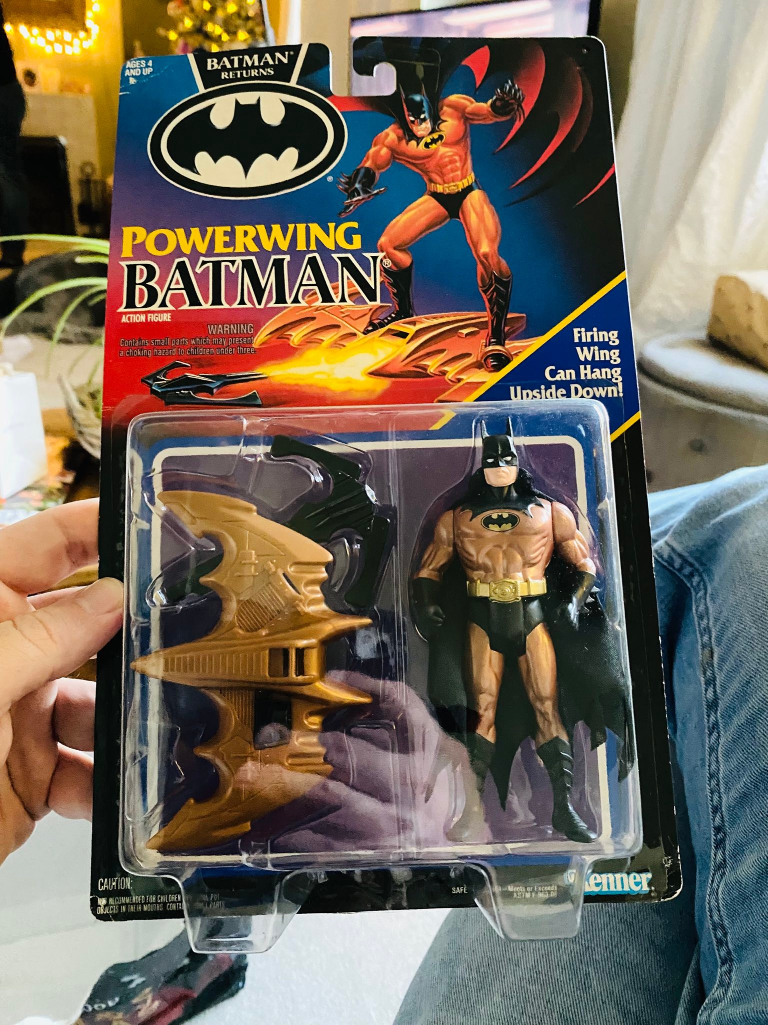 Powerwing Batman from 1992. Unopened! Awesome present. It has now 