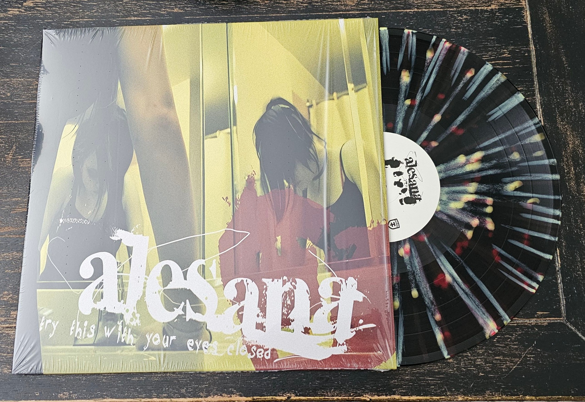 Alesana Try This With Your Eyes Closed splatter vinyl