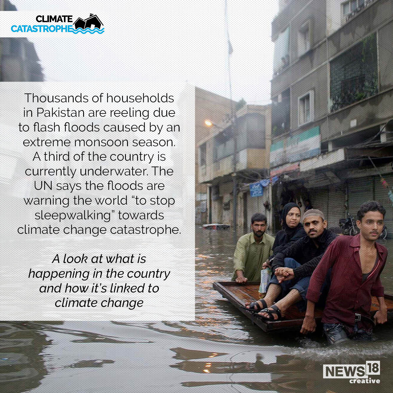 News18 - The devastating floods in Pakistan and why they... | Facebook