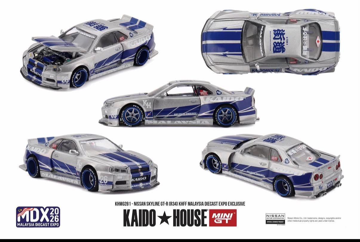 Kaido House Nissan Skyline GT-R (R34) KHFF 