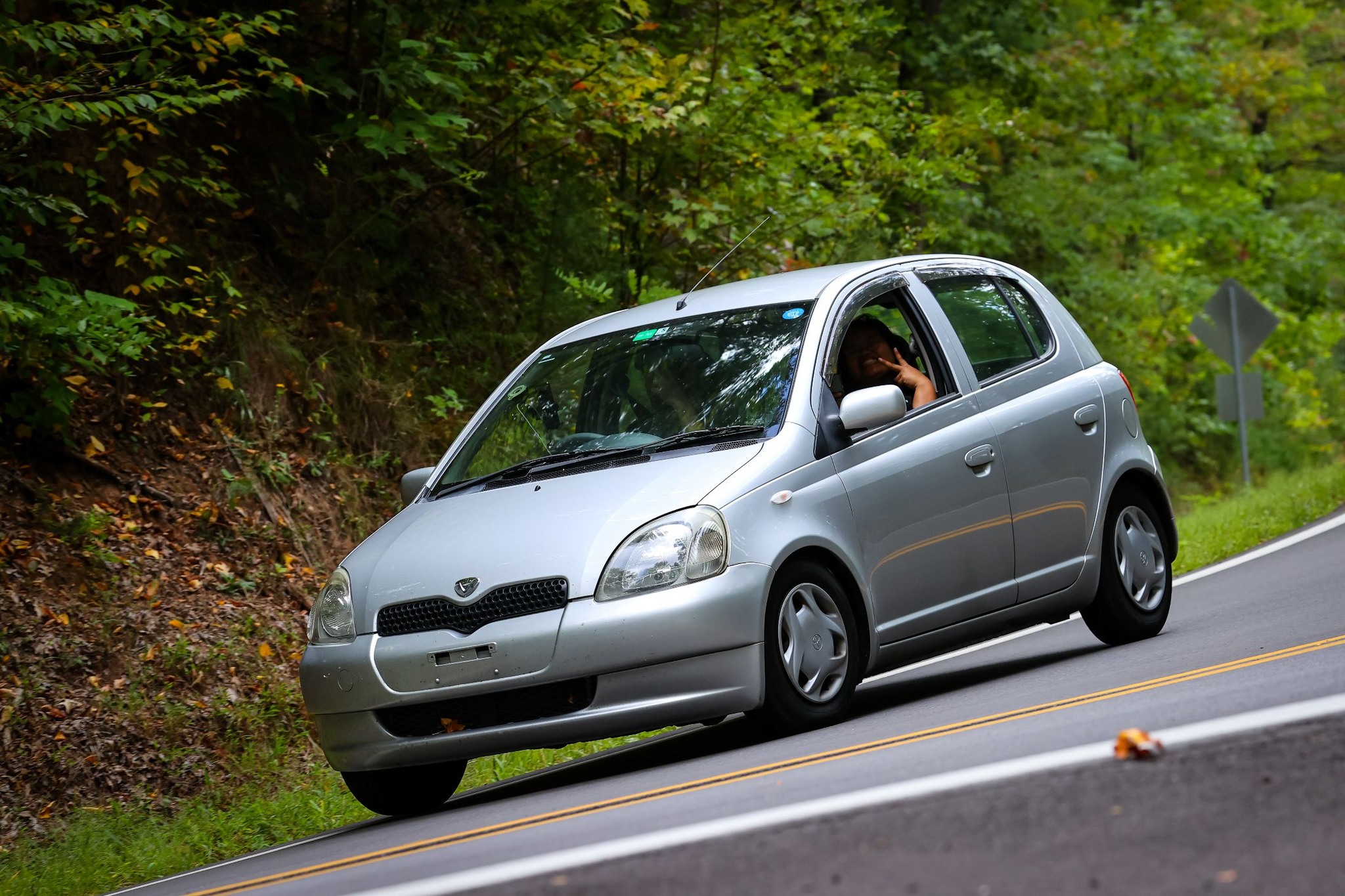 Took my underwhelming car on Tail of The Dragon. 1999 Toyota Vitz