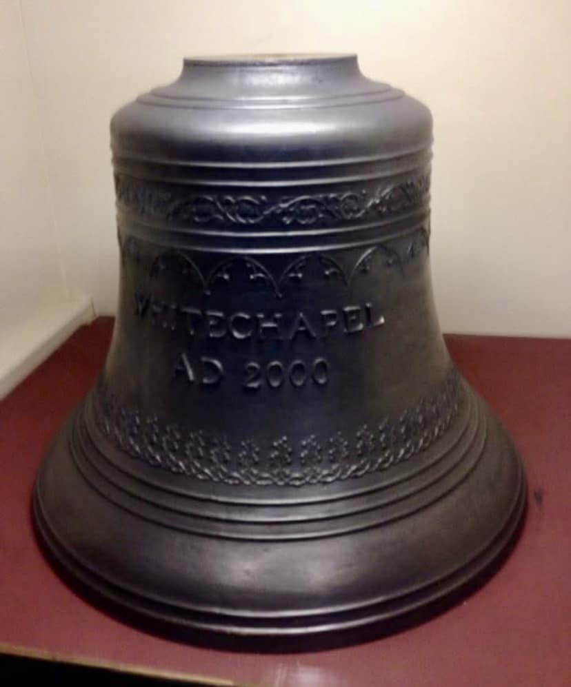 An image of the Millennium Bell I took at the Whitechapel Bell