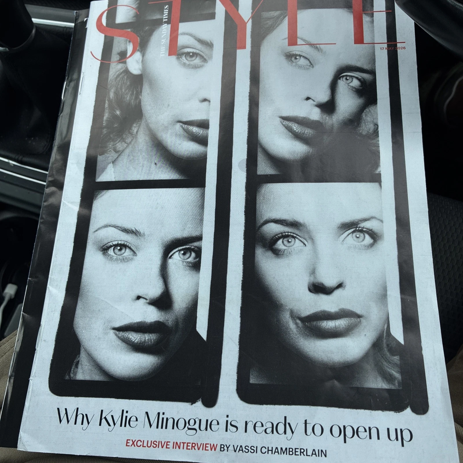 Kylie Minogue style magazine copies available