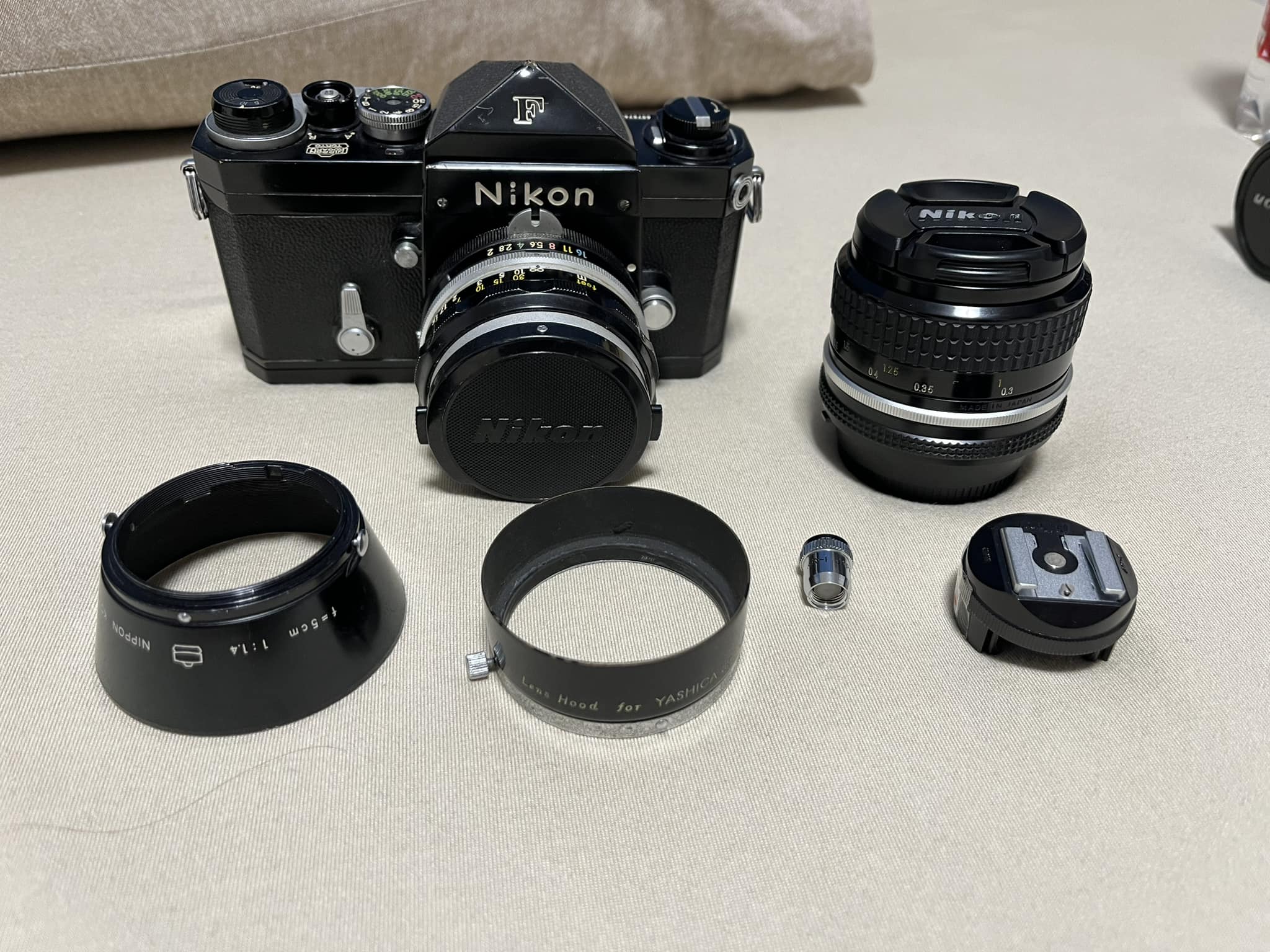 This is a fairly uncommon to find Nikon F Body having the red dot 