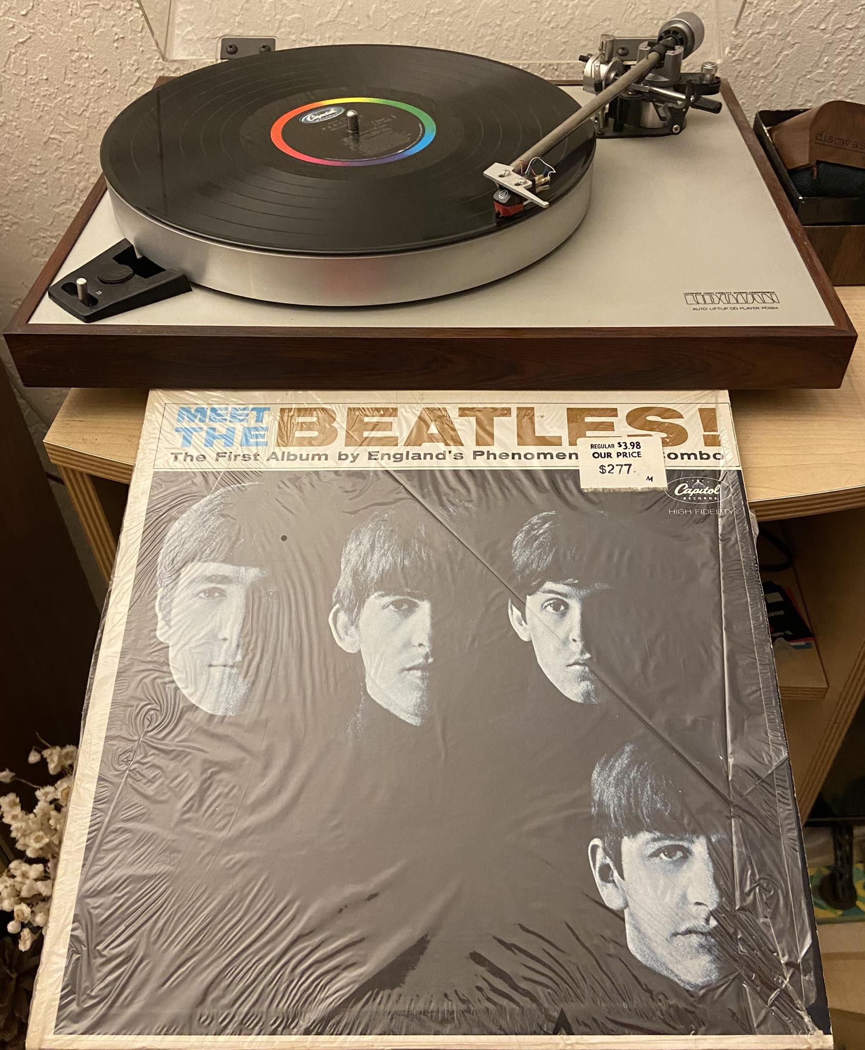 Rare mono Beatles album found