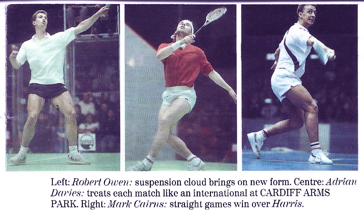Squash Stories | Back in the Golden age Domestic Squash the Pimms ...