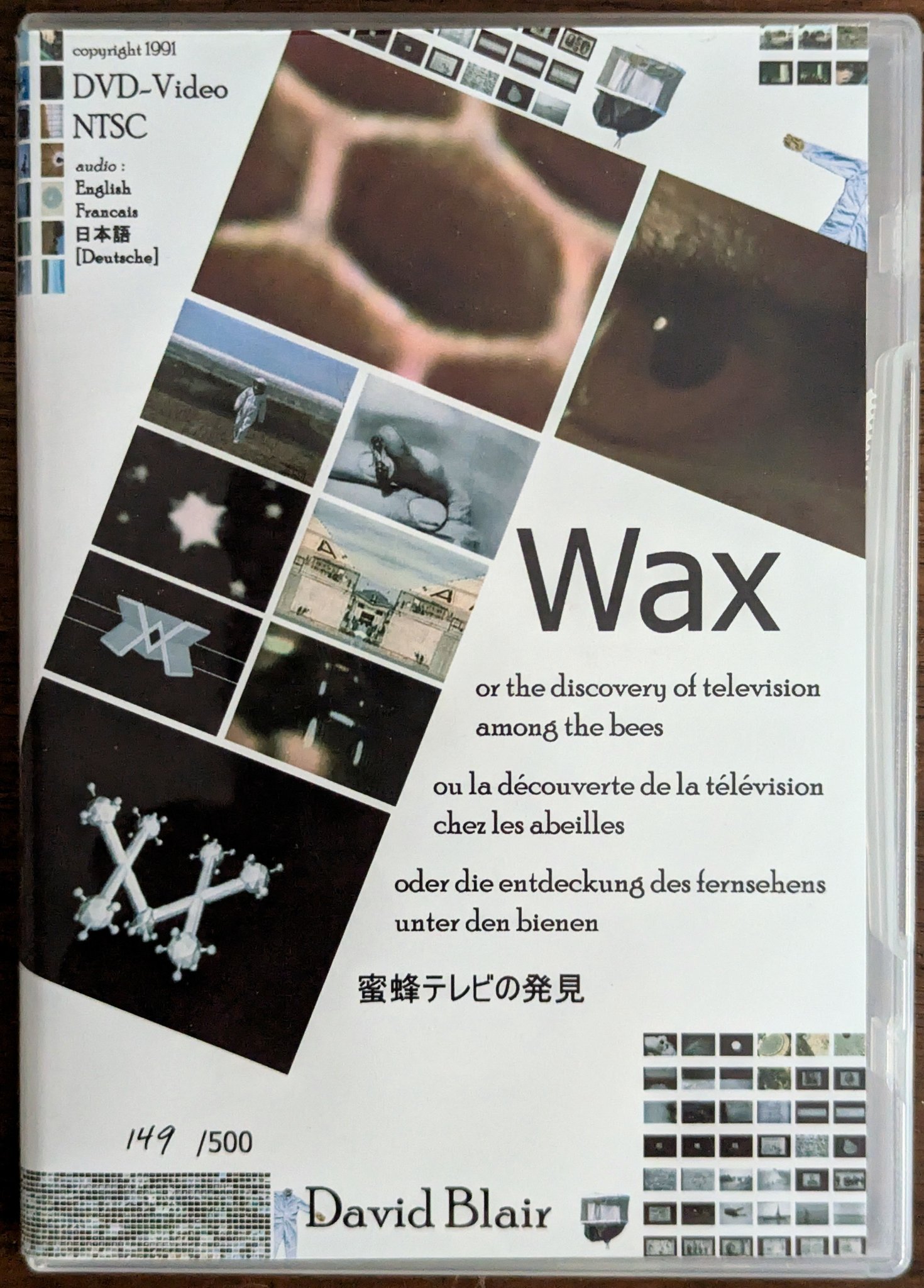 Wax or the discovery of television among the bees DVD release