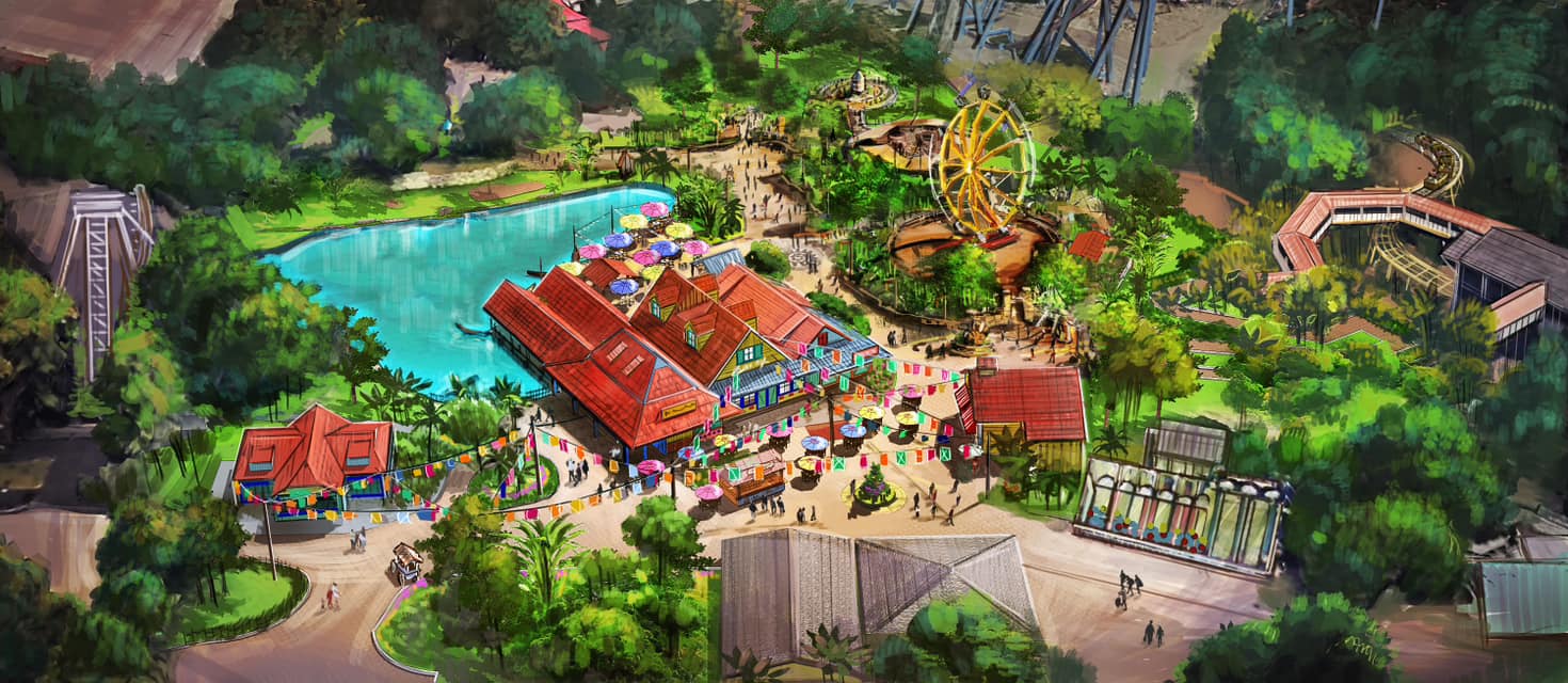 Kings Island Themed Areas