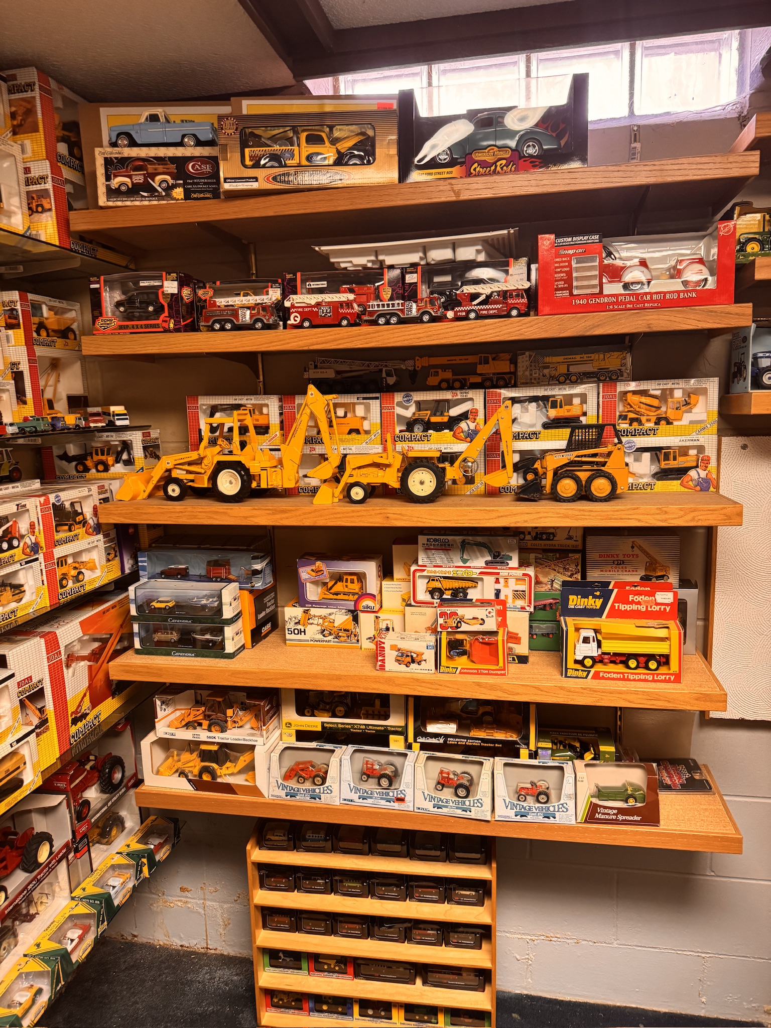 Diecast construction and farm equipment sale at Jane's Estate
