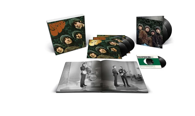 The Beatles Giles Martin remix collection including Rubber Soul