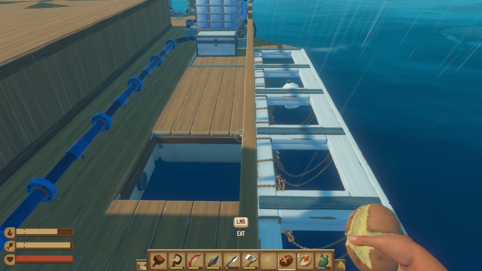 Raft | Isn't the inner part safe from Bruce attacks if the outer layer ...