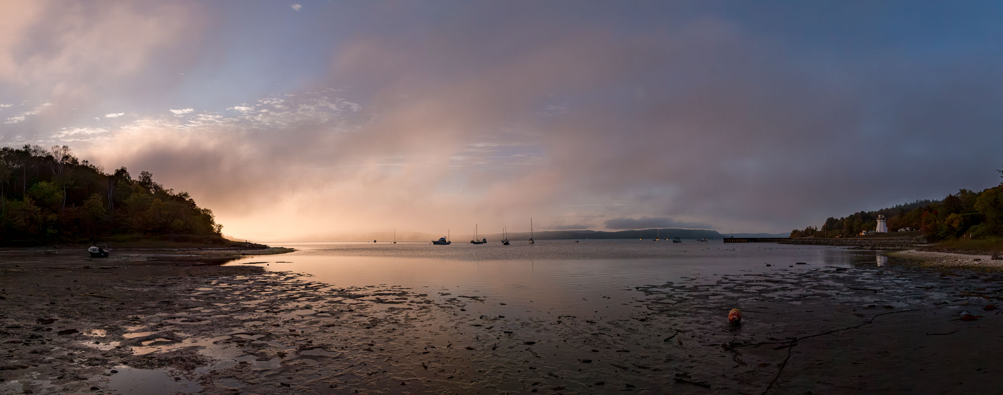 We Love New Brunswick, Canada | The fog rolled in at Renforth wharf, NB ...