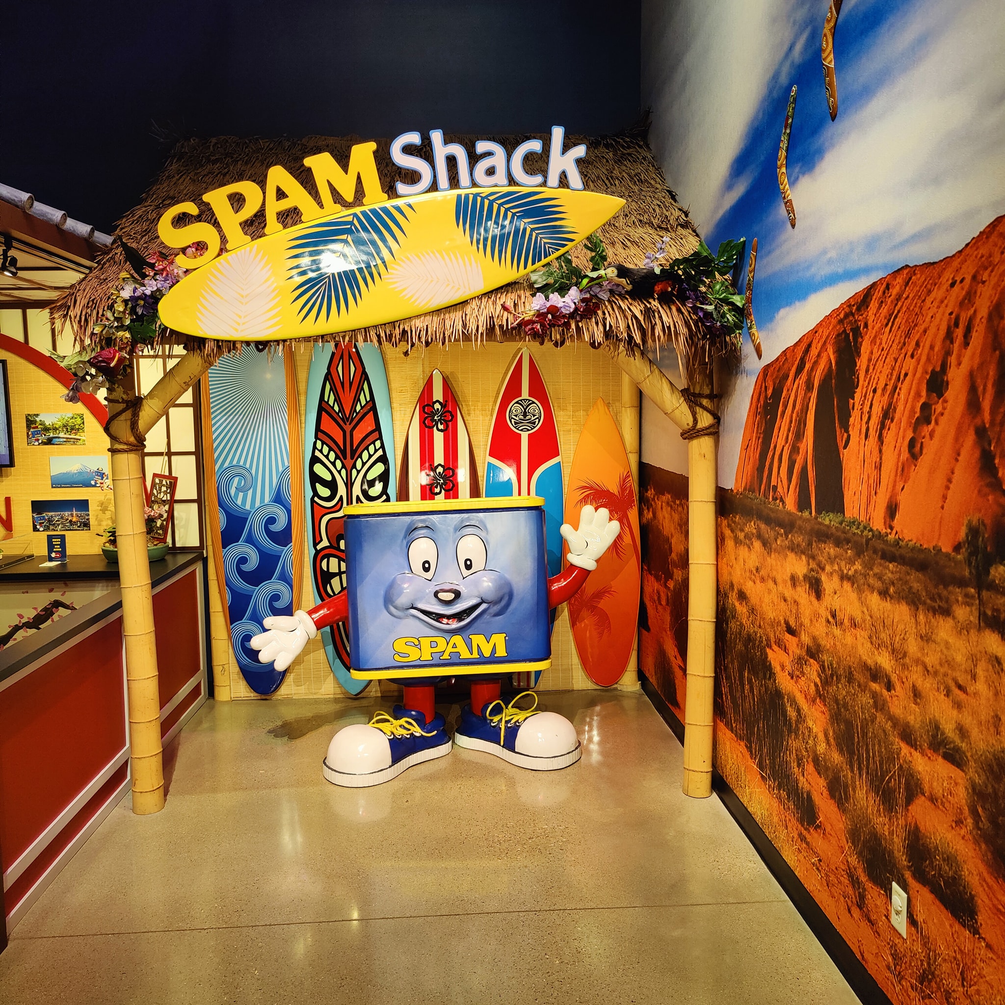 The road trip has taken us to the SPAM museum today. Absolutely