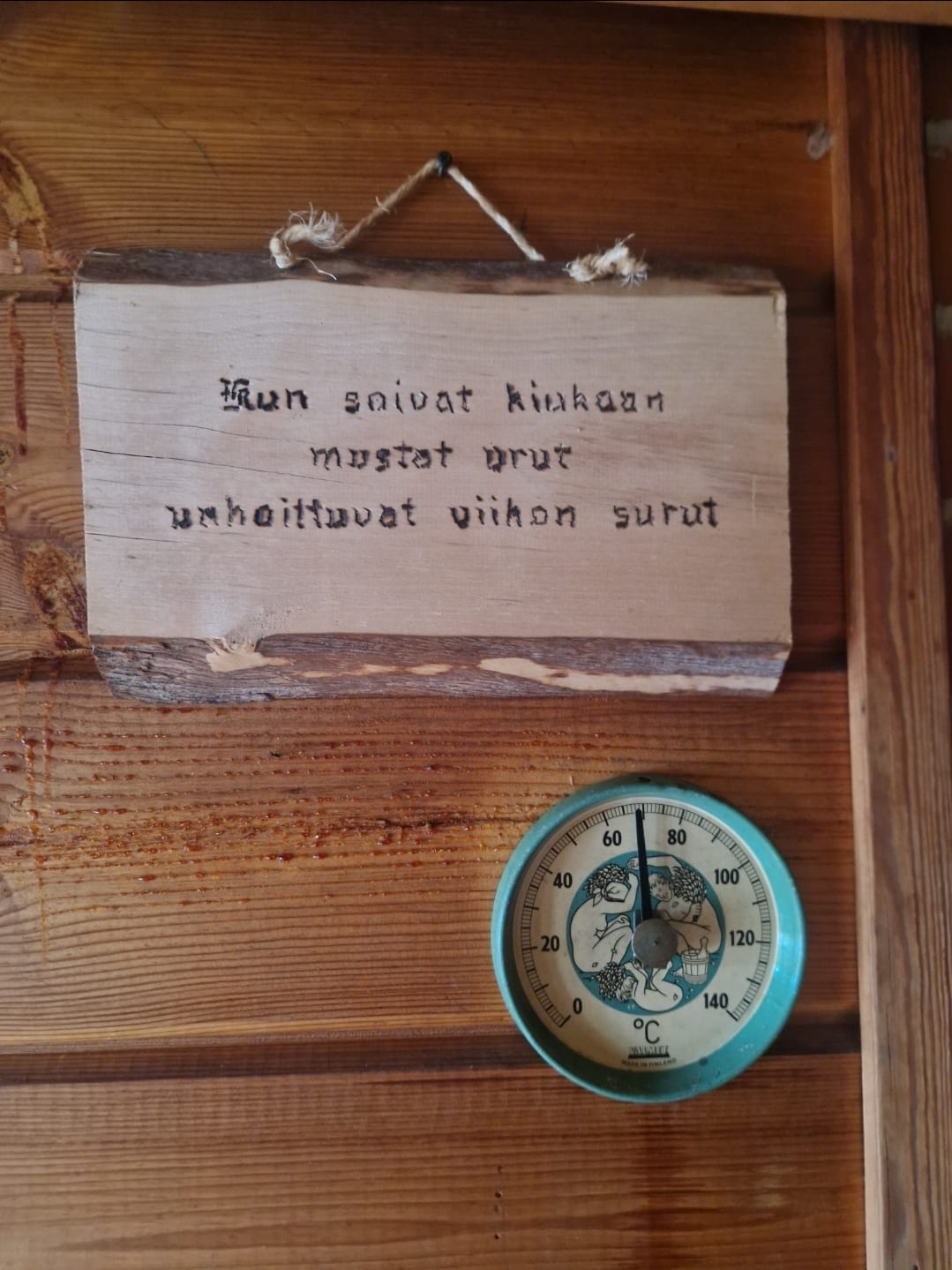 That Valmet thermometer use to be the shit all around Finland from