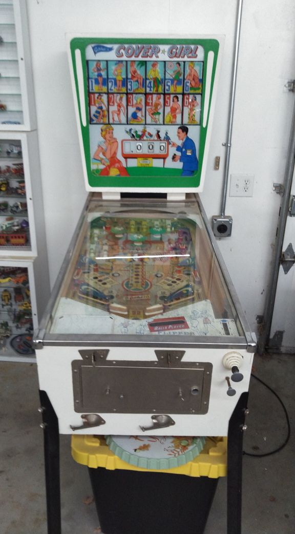 1962 Gottlieb Rack-a-Ball electromechanical pinball machine