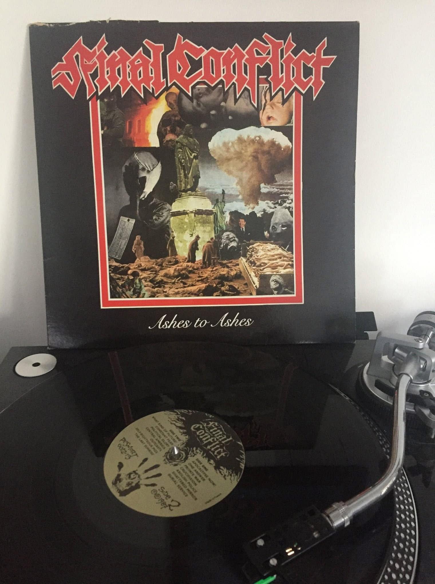 Final Conflict's Ashes to Ashes LP review
