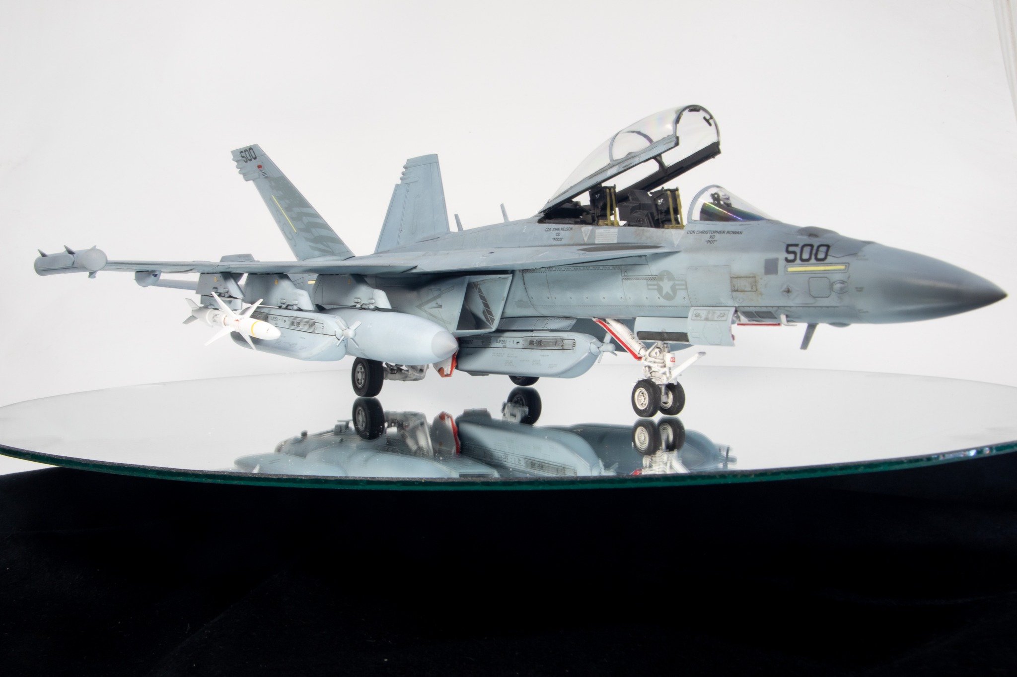 Boeing EA-18G Growler model by Meng in 1:48 scale