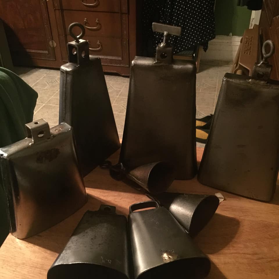 Handmade vintage JCR timbales for sale