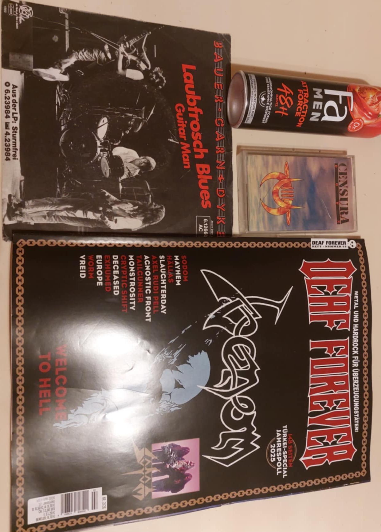 New music purchases including Bauer, Garn & Dyke 7