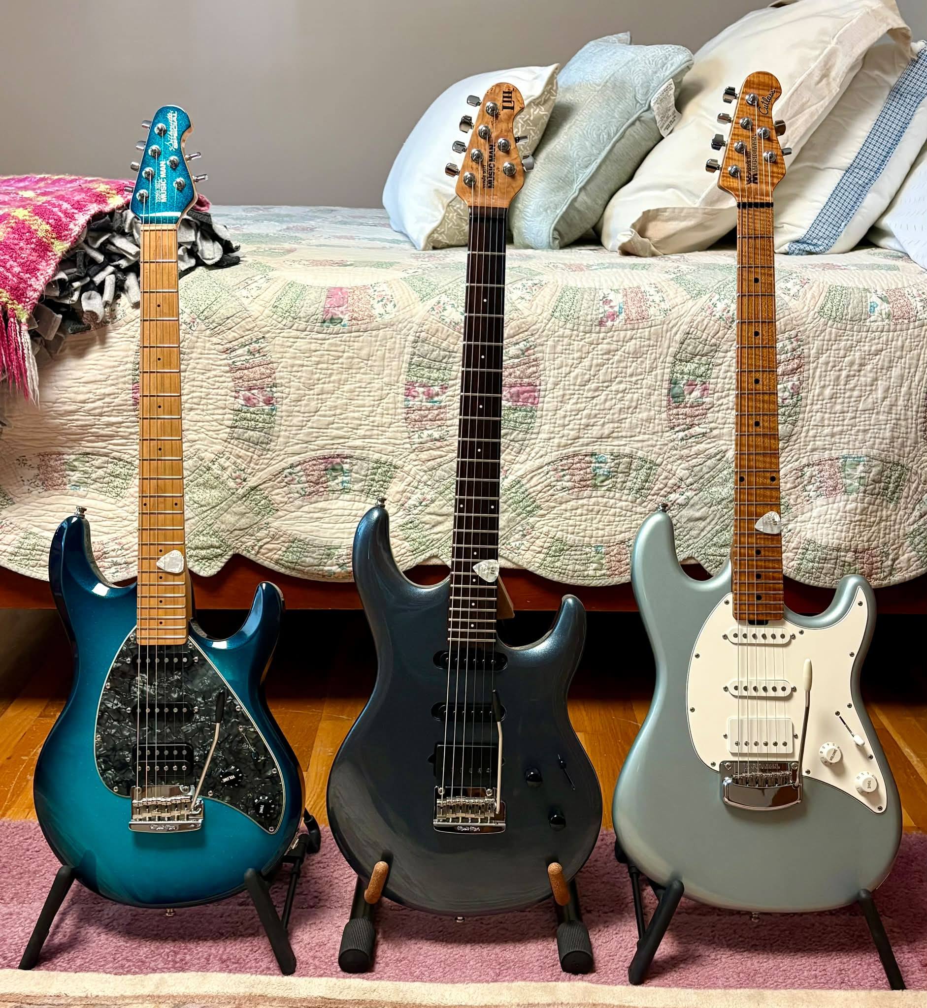 My Music Man Silhouette Special, USA, 1996, HSS DiMarzio.