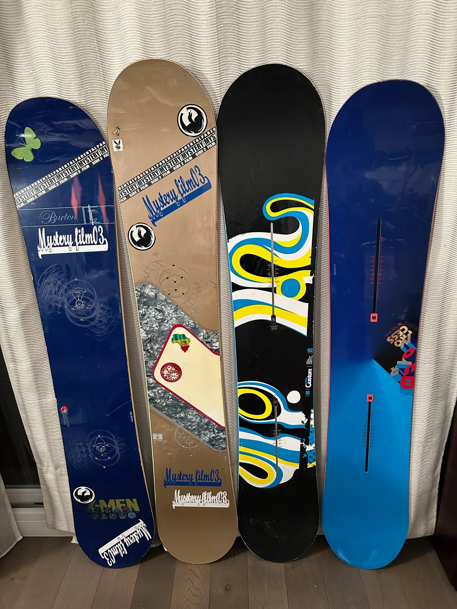 old burton boards do someone remember about the FL project ?